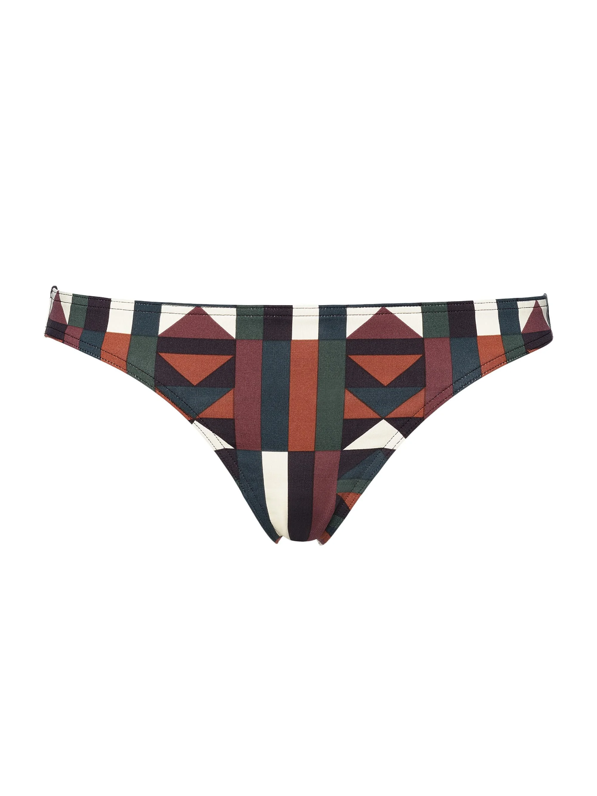 Women's Allégorie Geometric Bikini Bottom - Imprime Kaleido Eclipse - 1