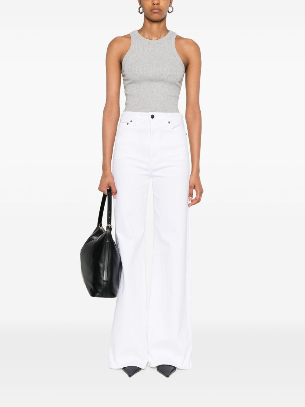ribbed tank top - 2