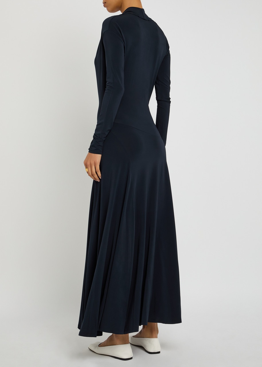 Tove Eadan Draped Stretch-jersey Maxi Dress - 3