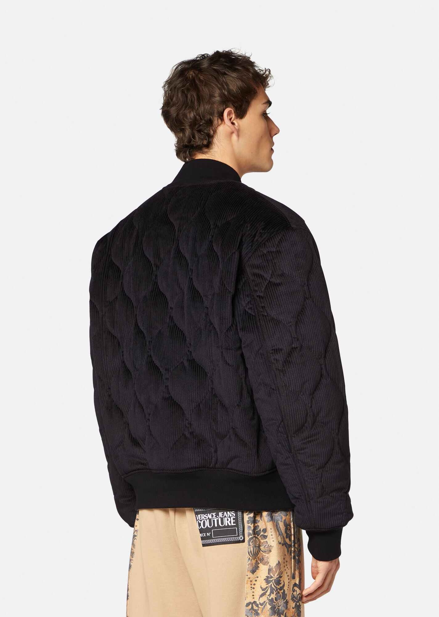 Reversible Corduroy Logo Jacket - 4