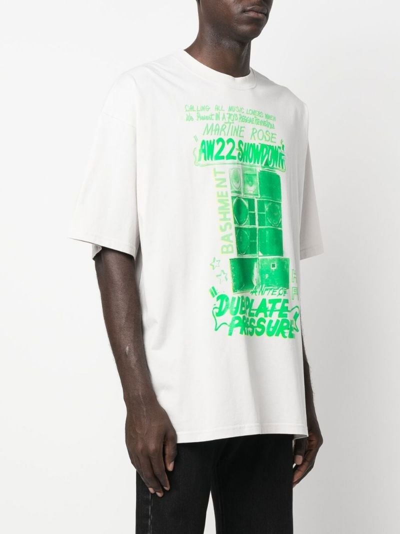 graphic print T-shirt - 3