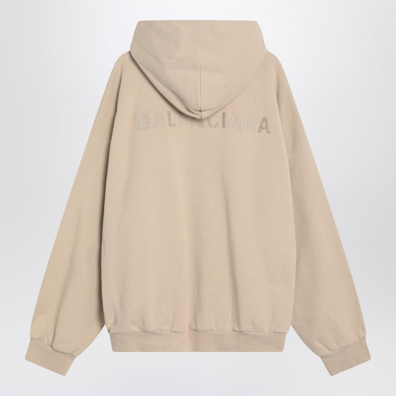 Balenciaga Beige New Balenciaga Back Sweatshirt Men - 2