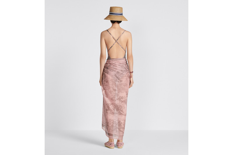 Toile de Jouy Sauvage Sarong 7