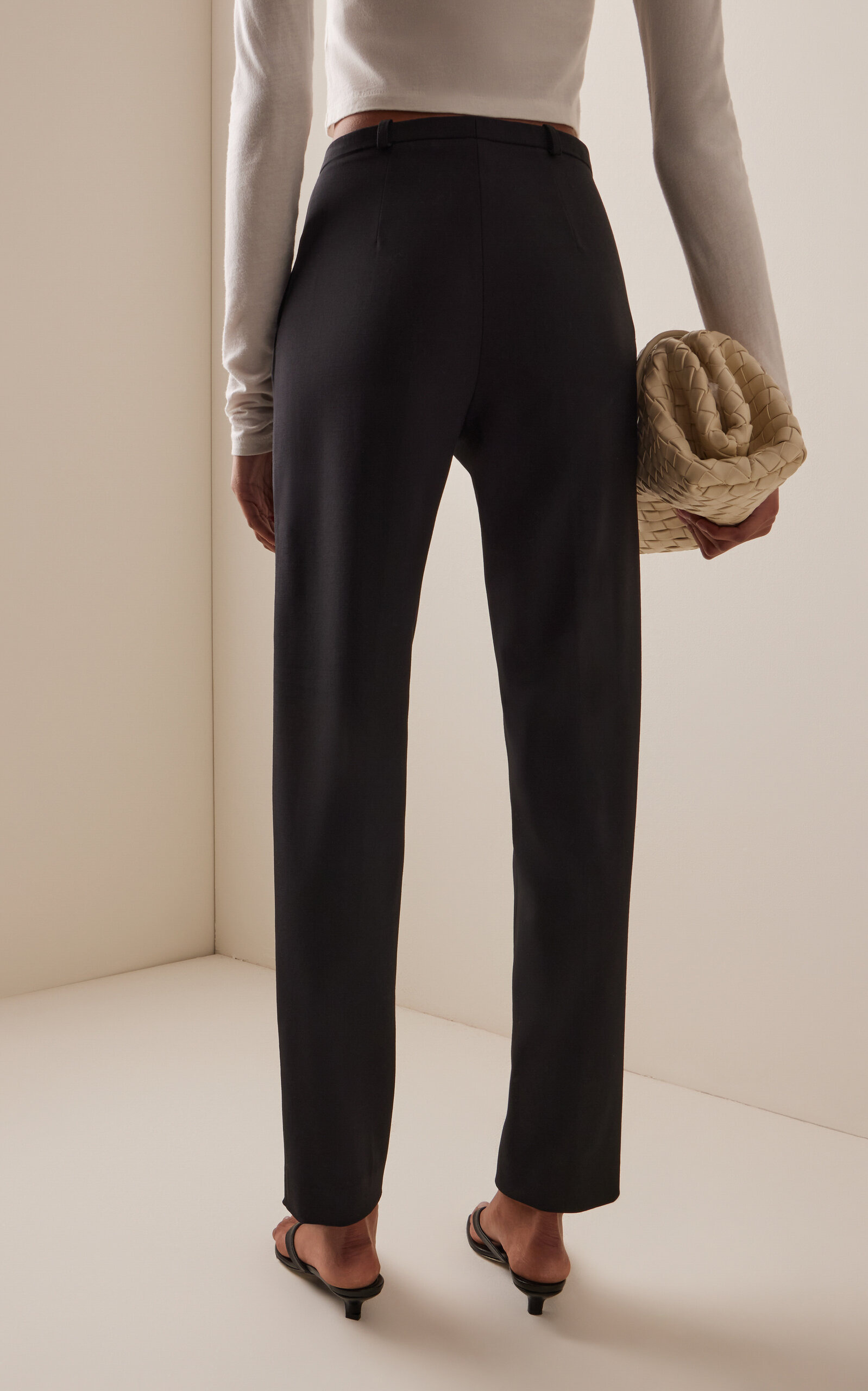 Malka Wool Pants black - 4