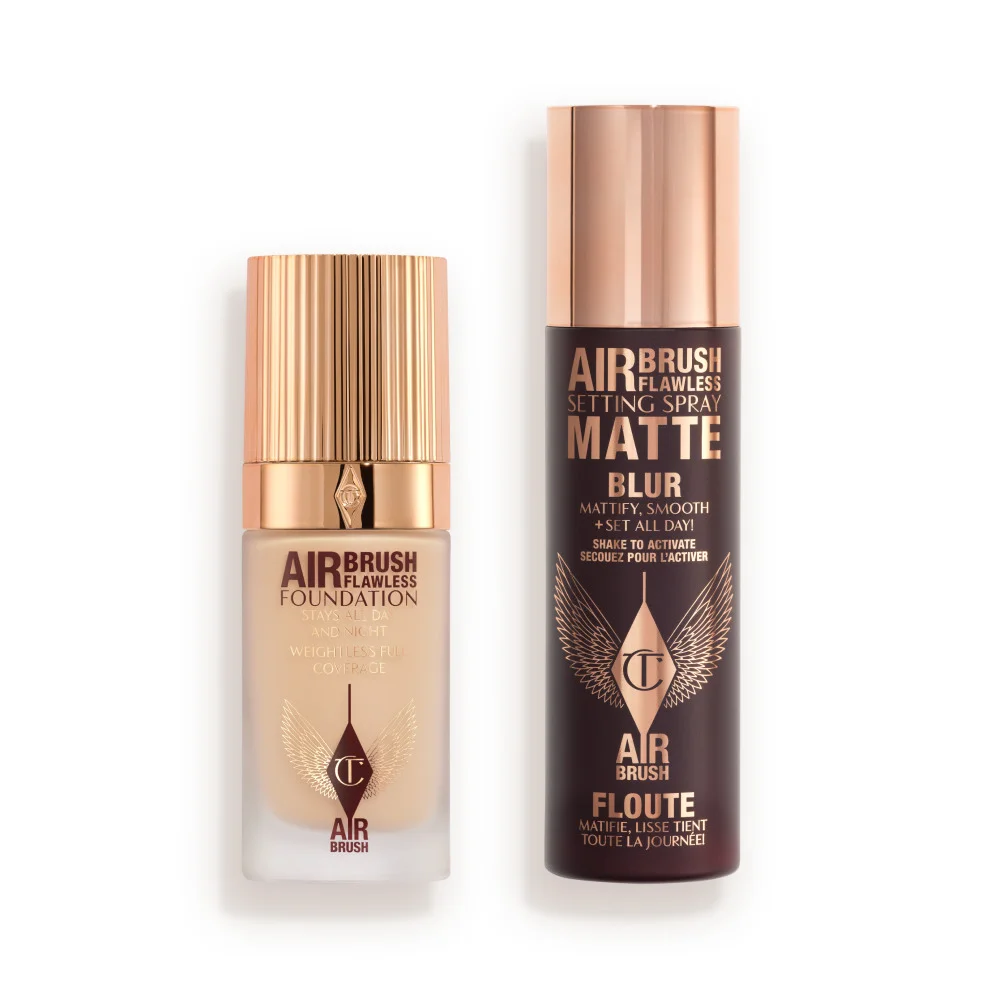 AIRBRUSH FLAWLESS PERFECT, MATTIFY & SET KIT FACE KIT - 1