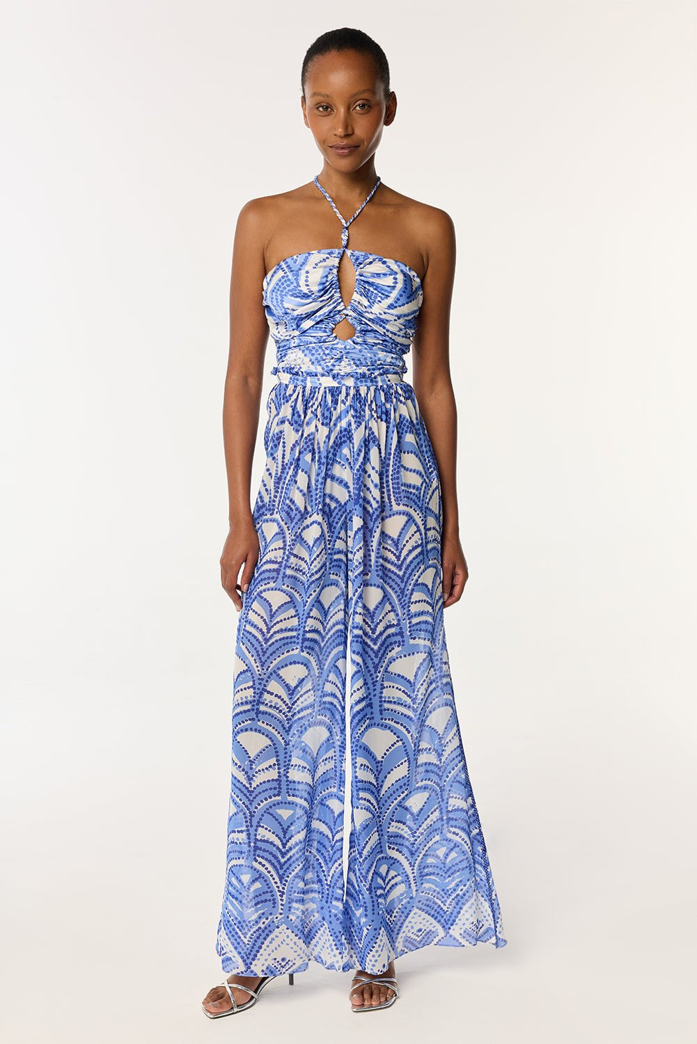 Long Jumpsuit Claudia - Blue Himba - 2