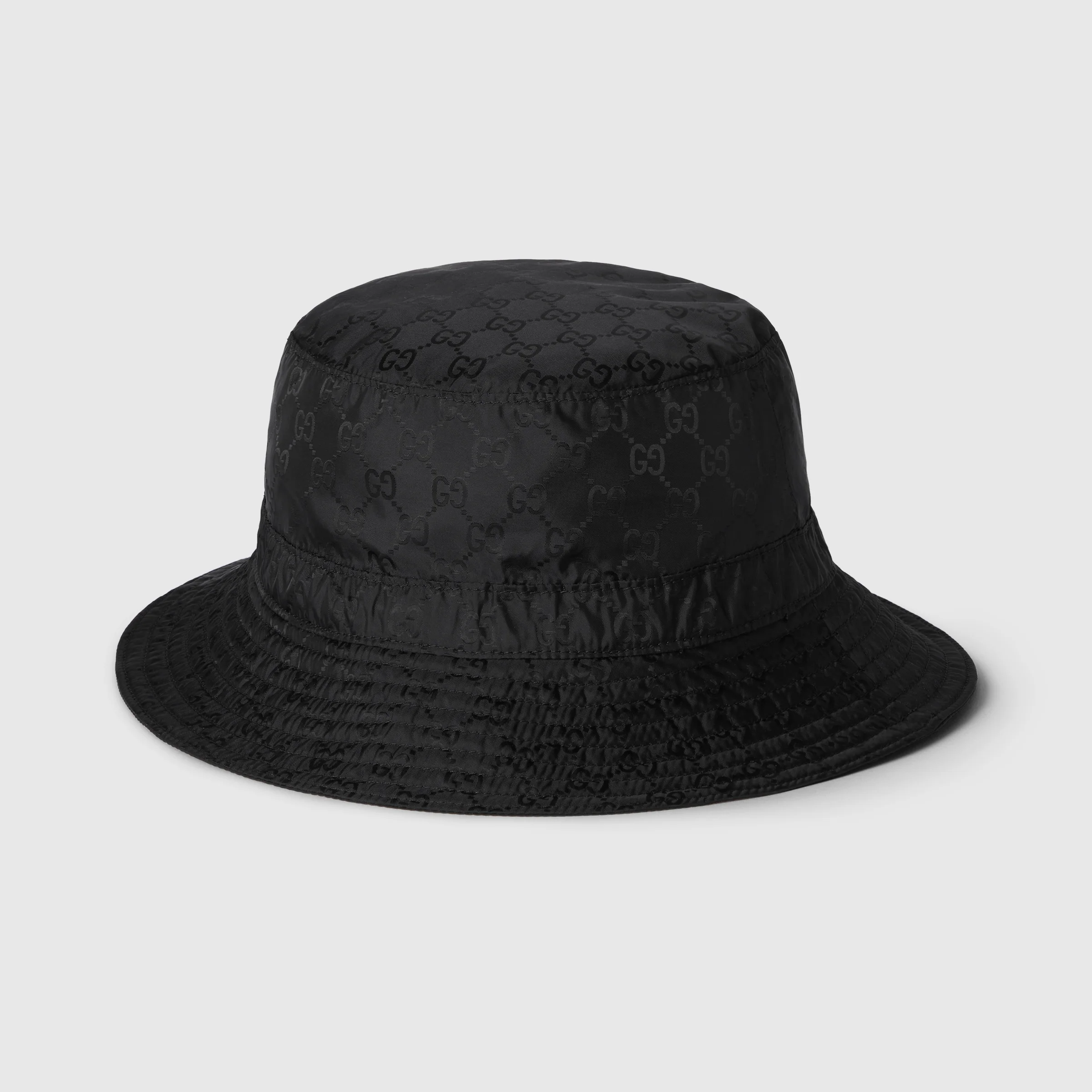 Reversible GG nylon bucket hat - 1