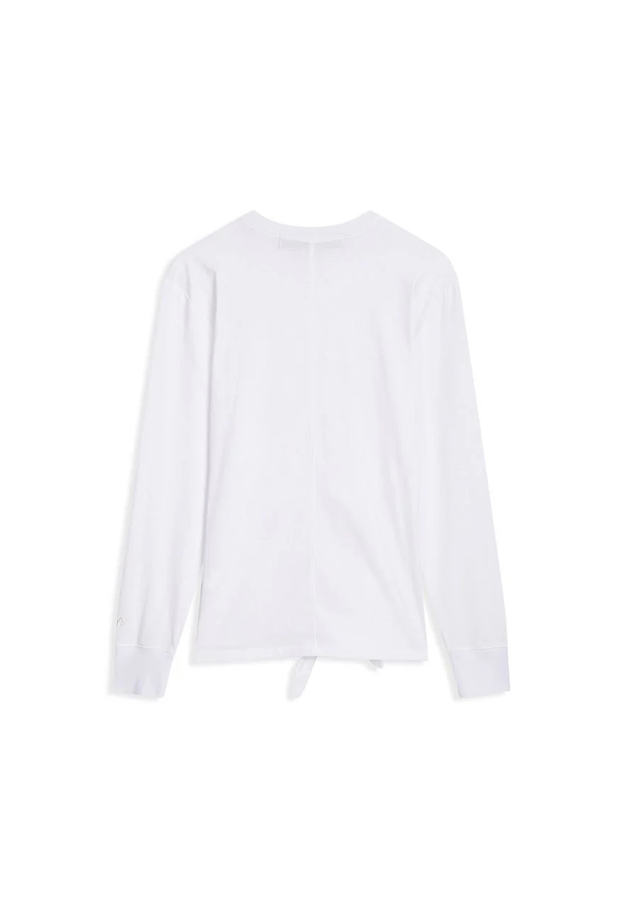 Tシャツ・カットソー OPEN YY_TheOpen Product TRIPLE KNOT CREW NECK TOP (WHITE) OPEN YY White Triple Knot Crew Neck T-shirt OPEN YY