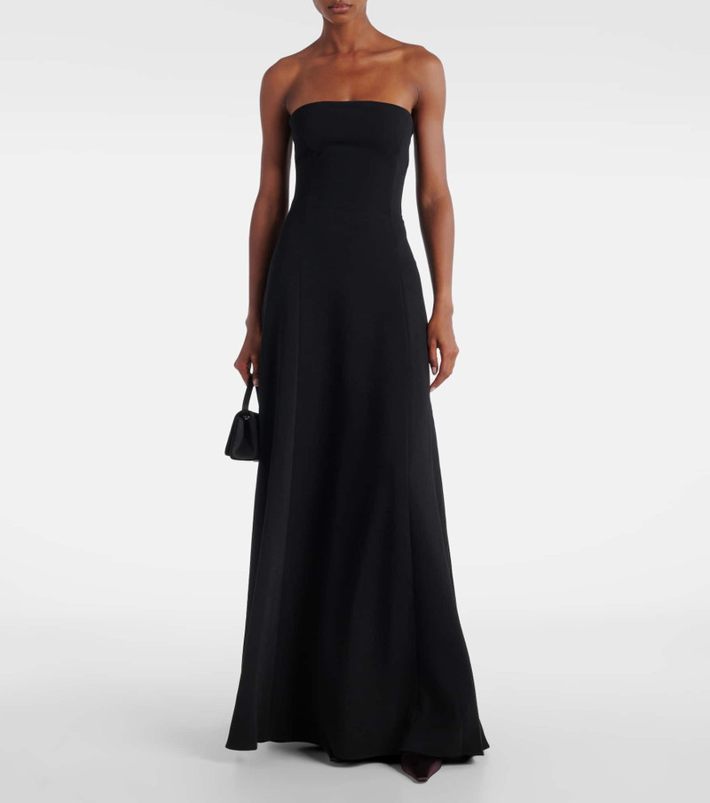 SOLACE LONDON Helena strapless gown outlook