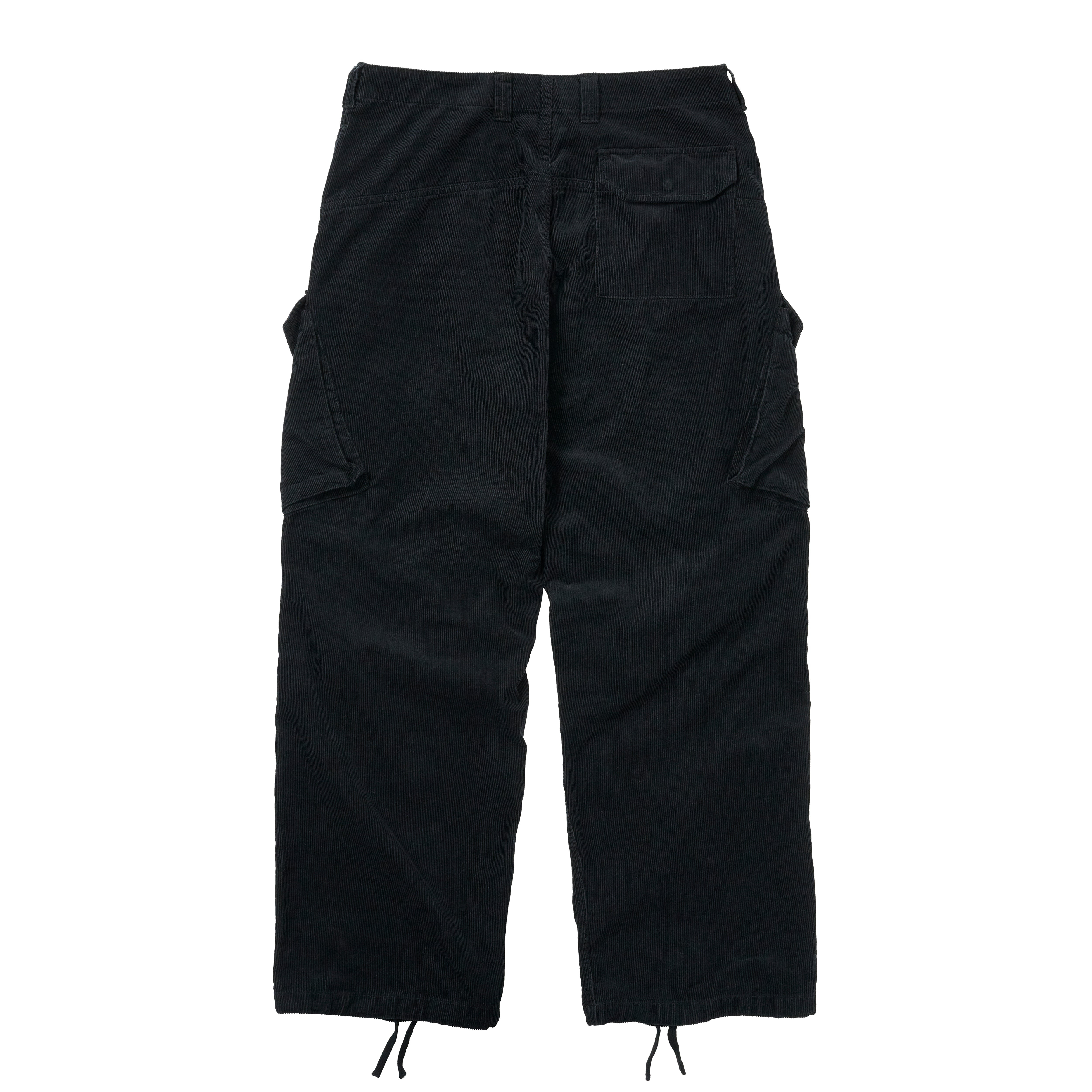 RN CORD CARGO TROUSER BLACK - 2