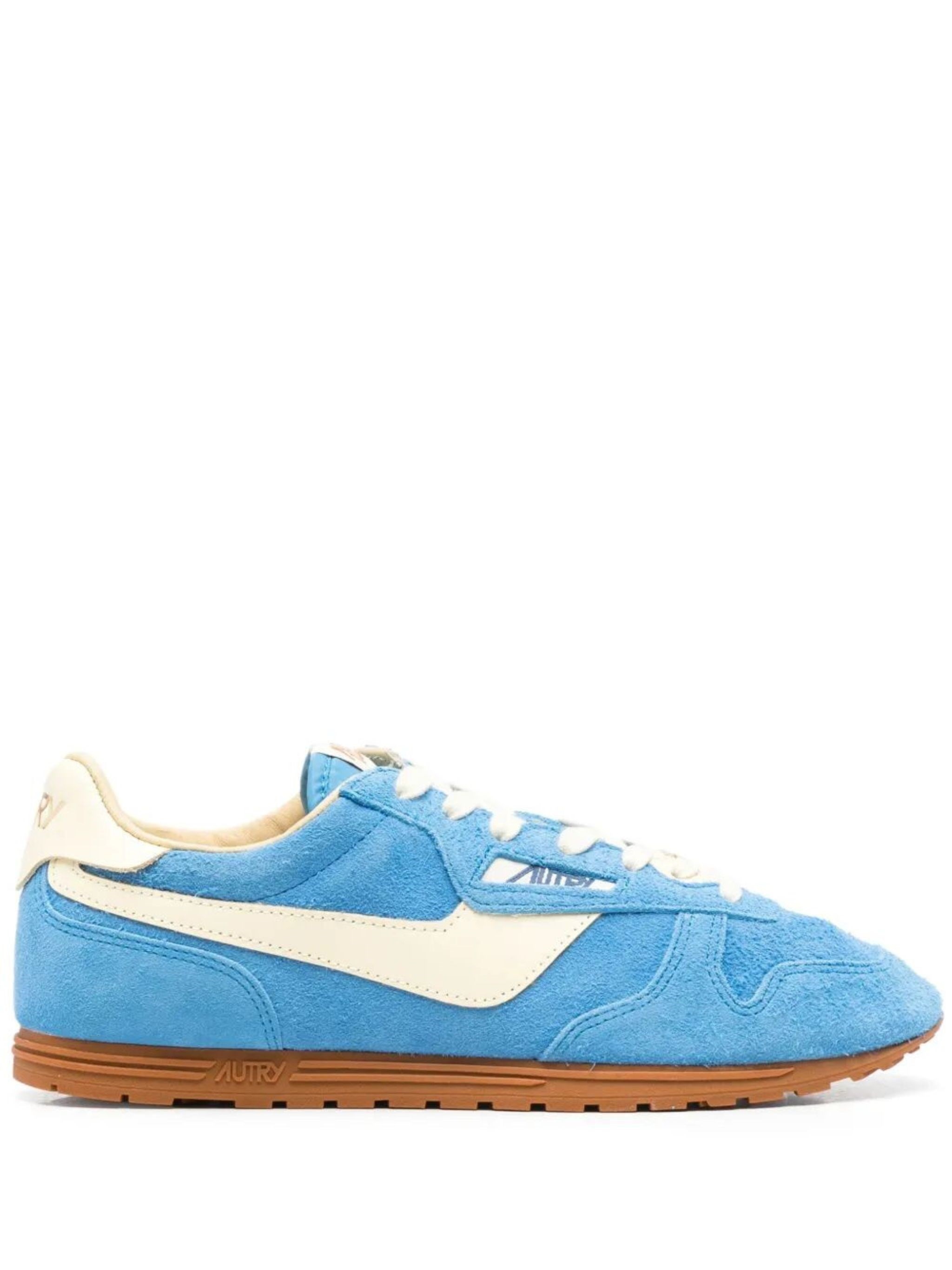 Introducing the WINDSPIN LOW Man Suede Leather Sneakers, a standout choice in the footwear category  - 1