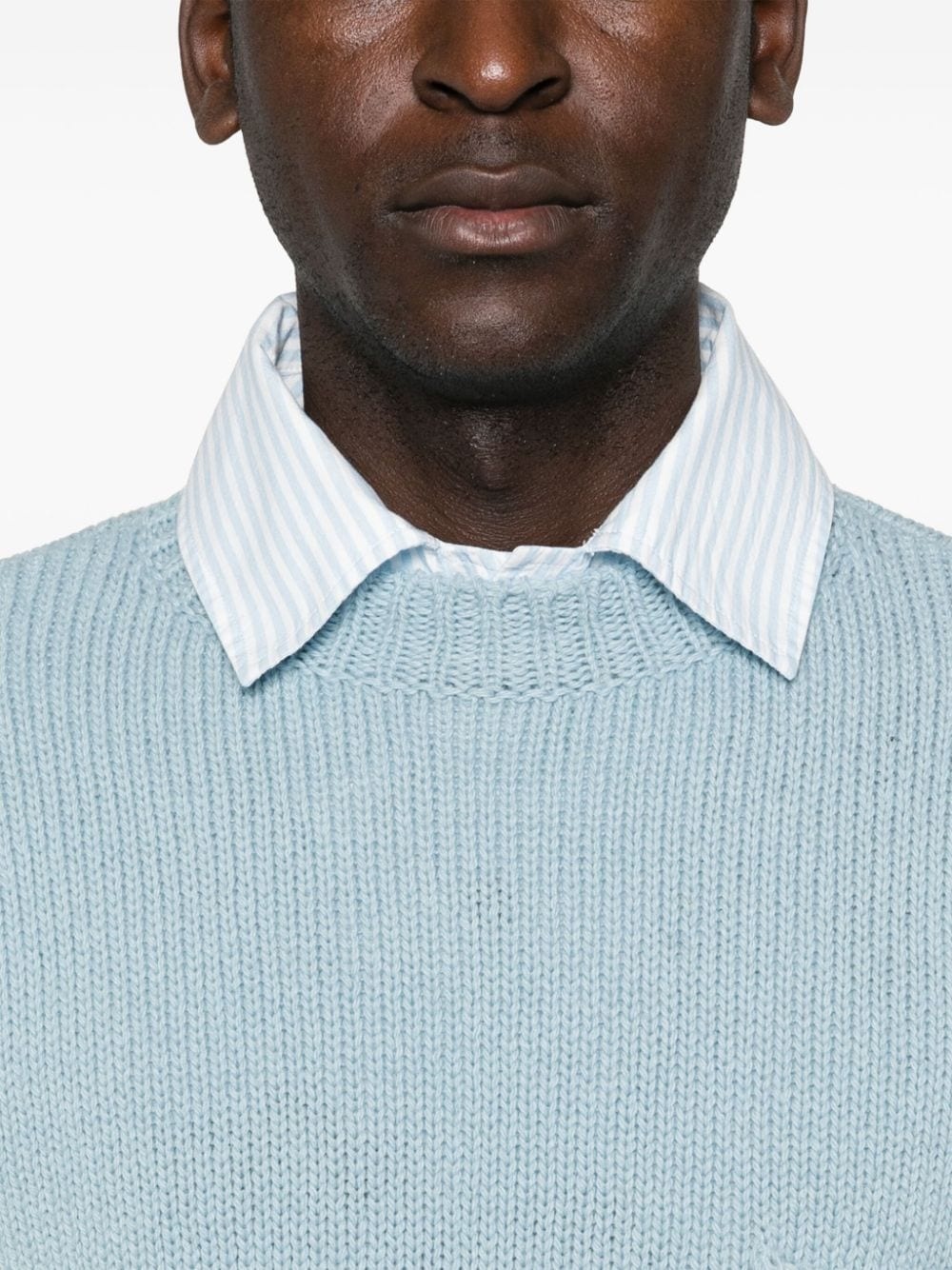 logo-embroidered sweater - 5