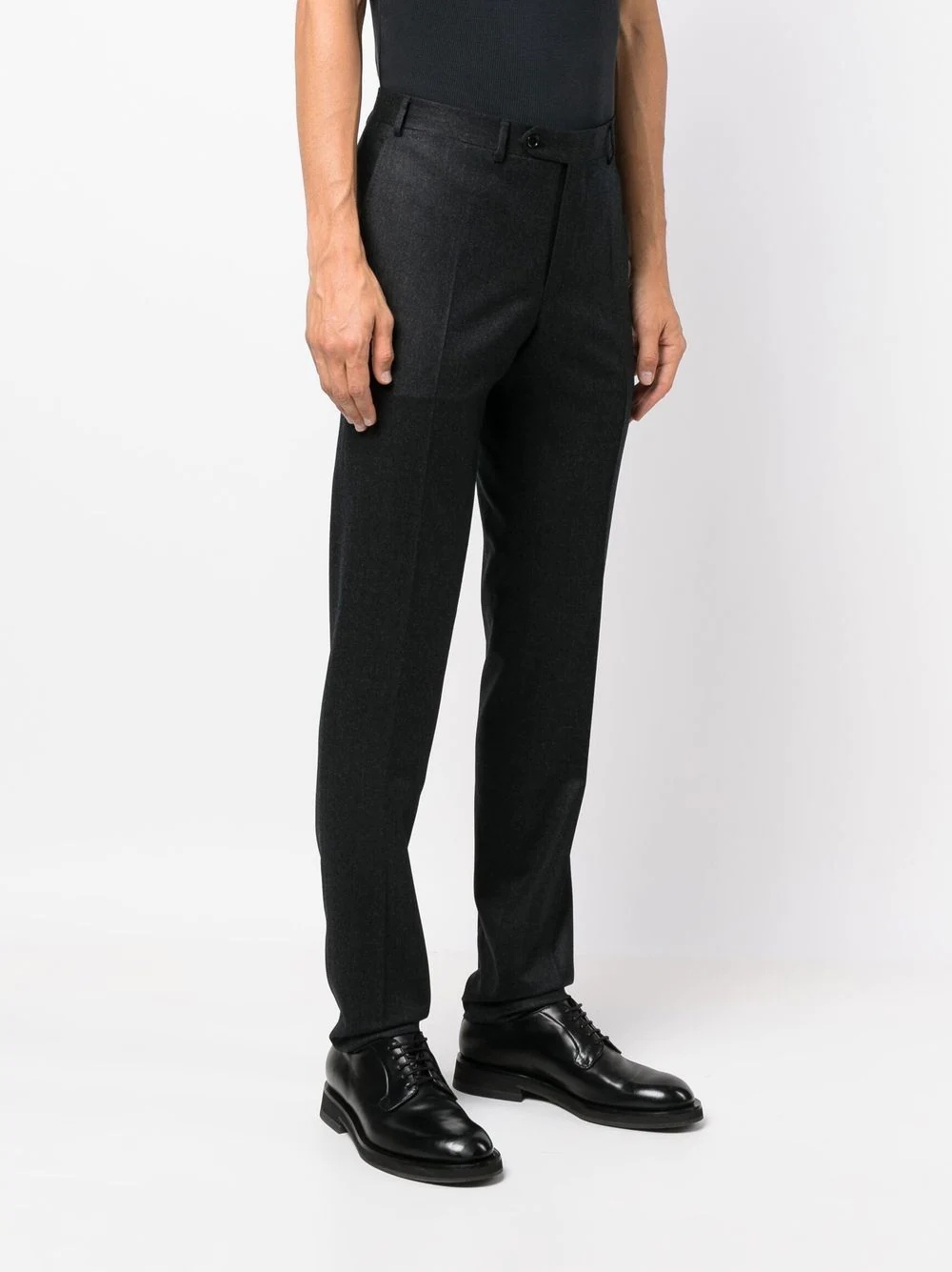 straight-leg tailored trousers - 3