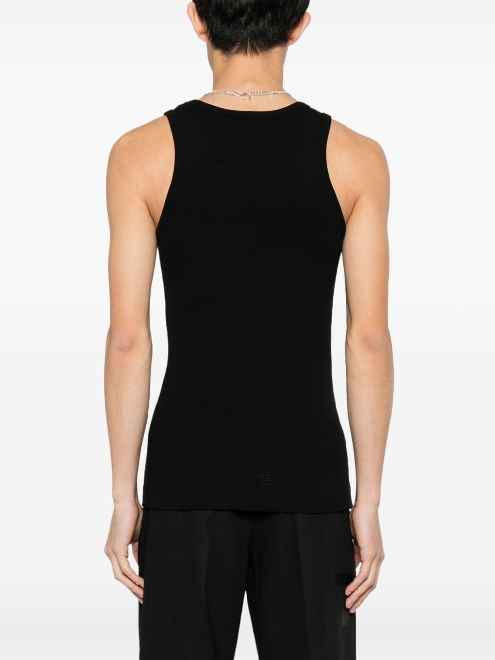 fine-ribbed tank top - 4
