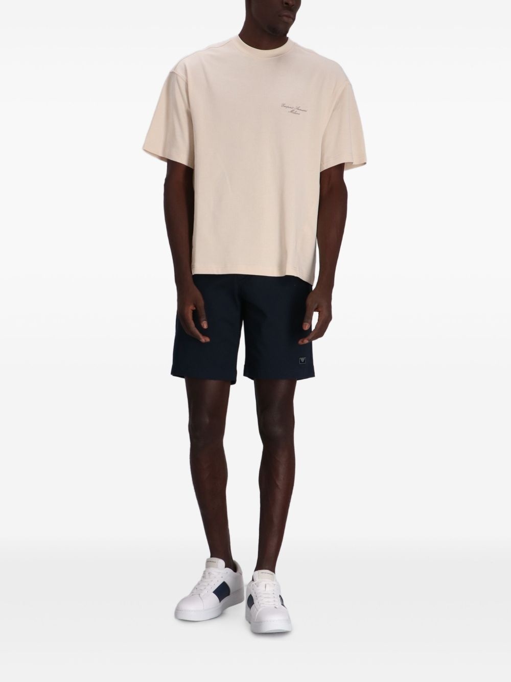 logo-patch shorts - 2