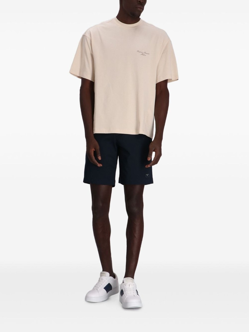 EMPORIO ARMANI logo-patch shorts outlook
