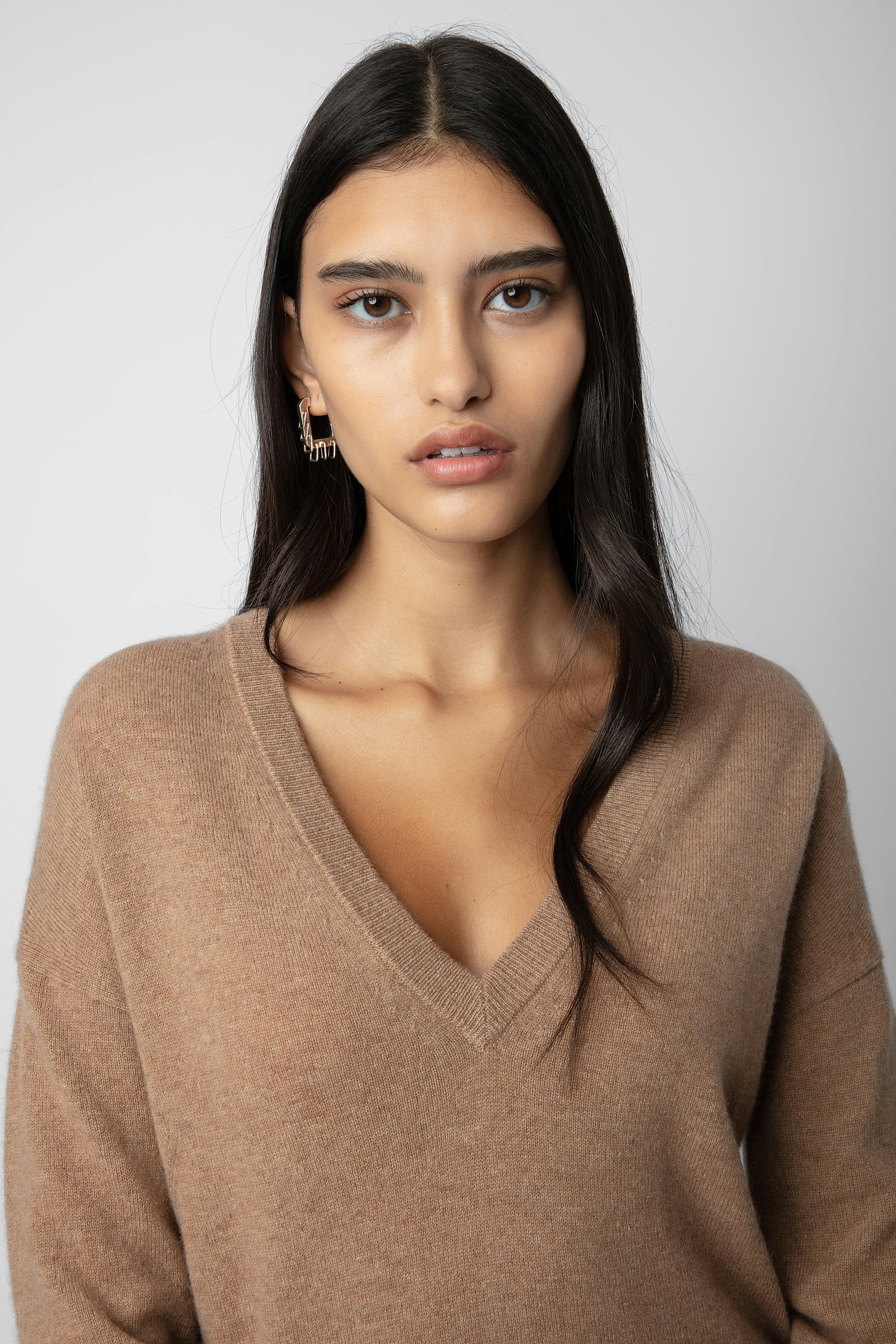 Vivi Patch Cashmere Sweater - 3