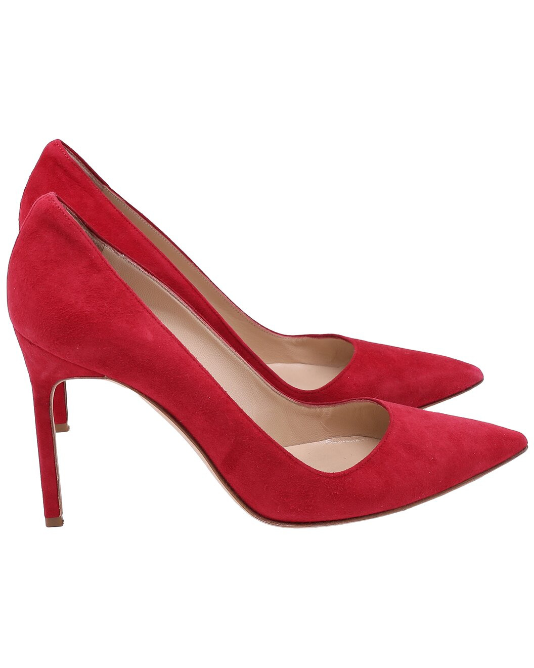 Manolo Blahnik Women's Suede Pointed Pump (Authentic Pre-Loved) - 1