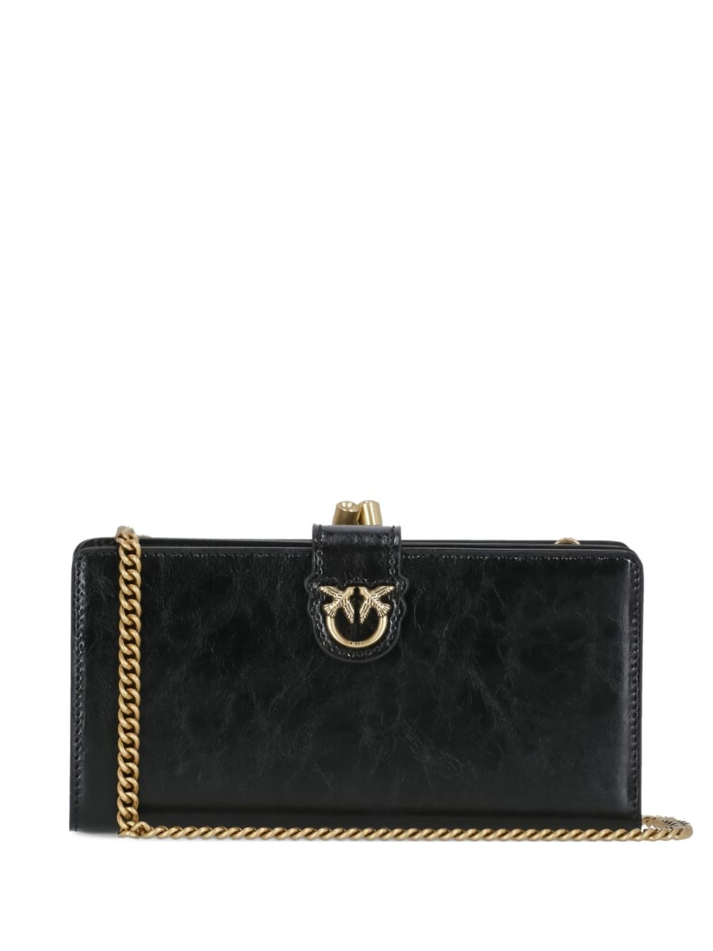 frame-clasp leather wallet - 1