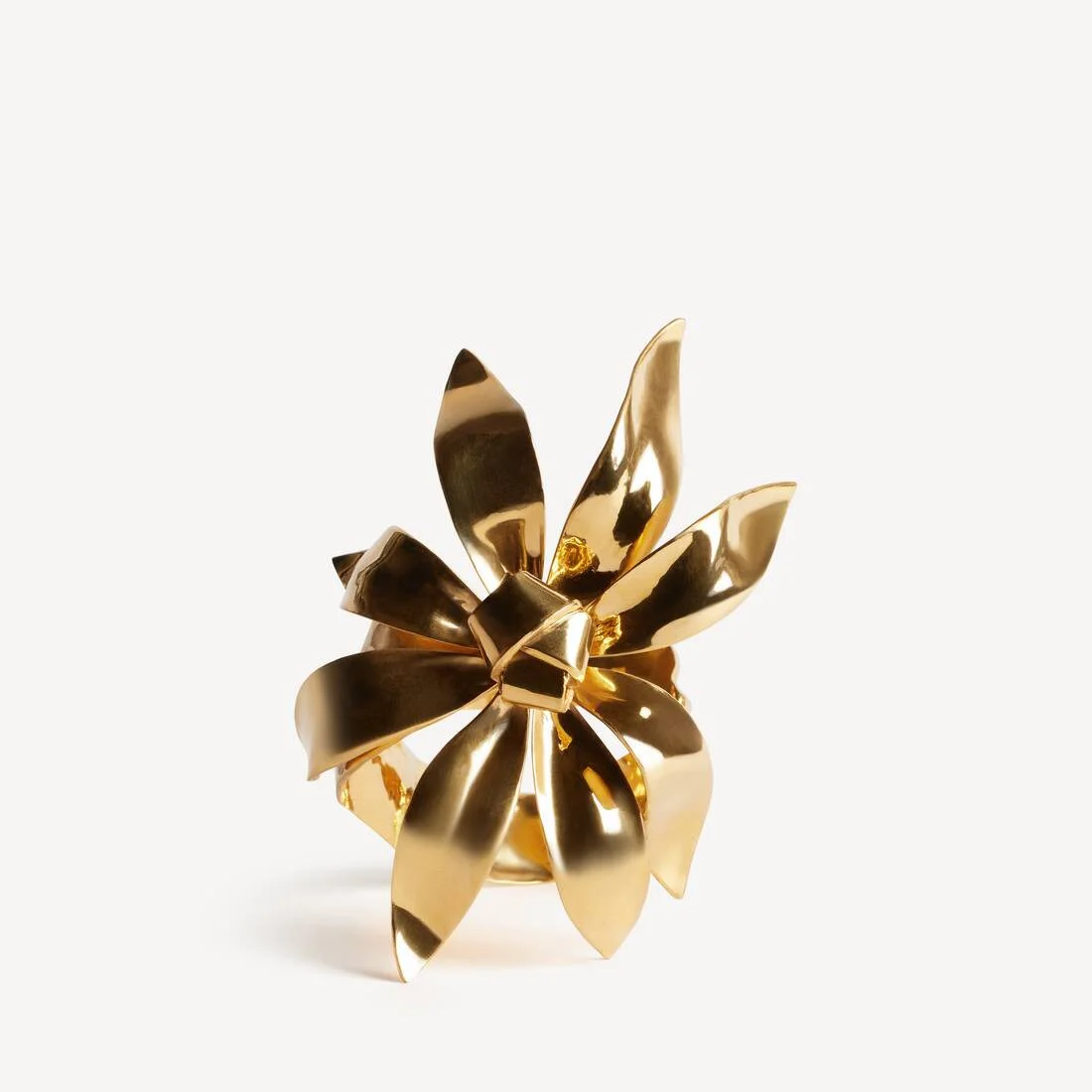 Women's Bloom Cuff in Shiny Gold - 1
