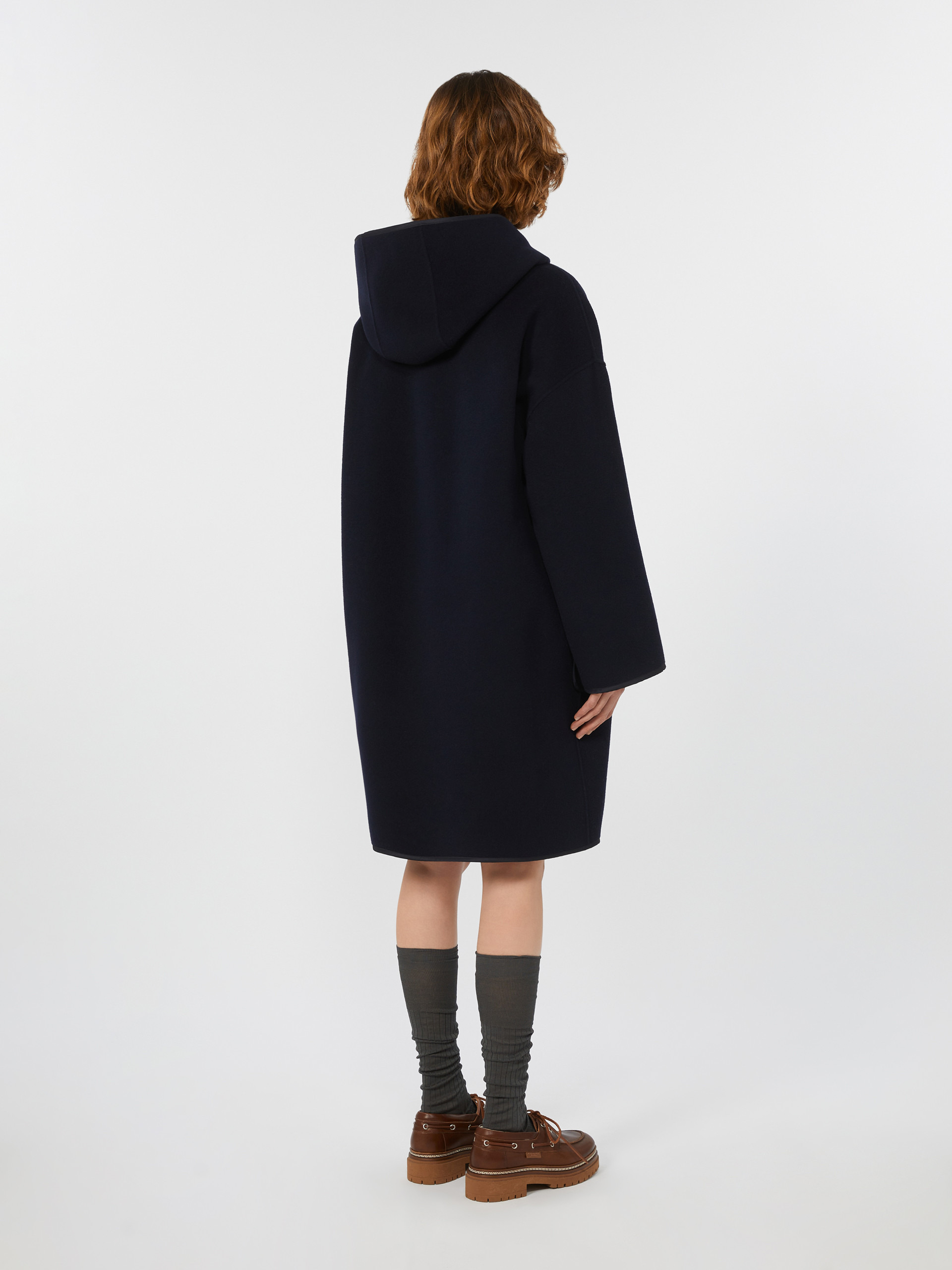 BERGEN Coat in double-faced wool broadcloth - 4