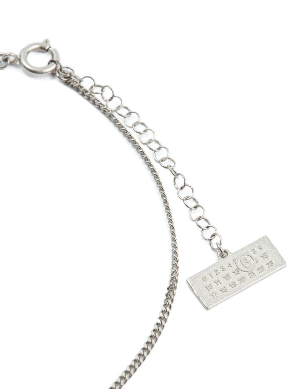 mirror-pendant necklace - 3