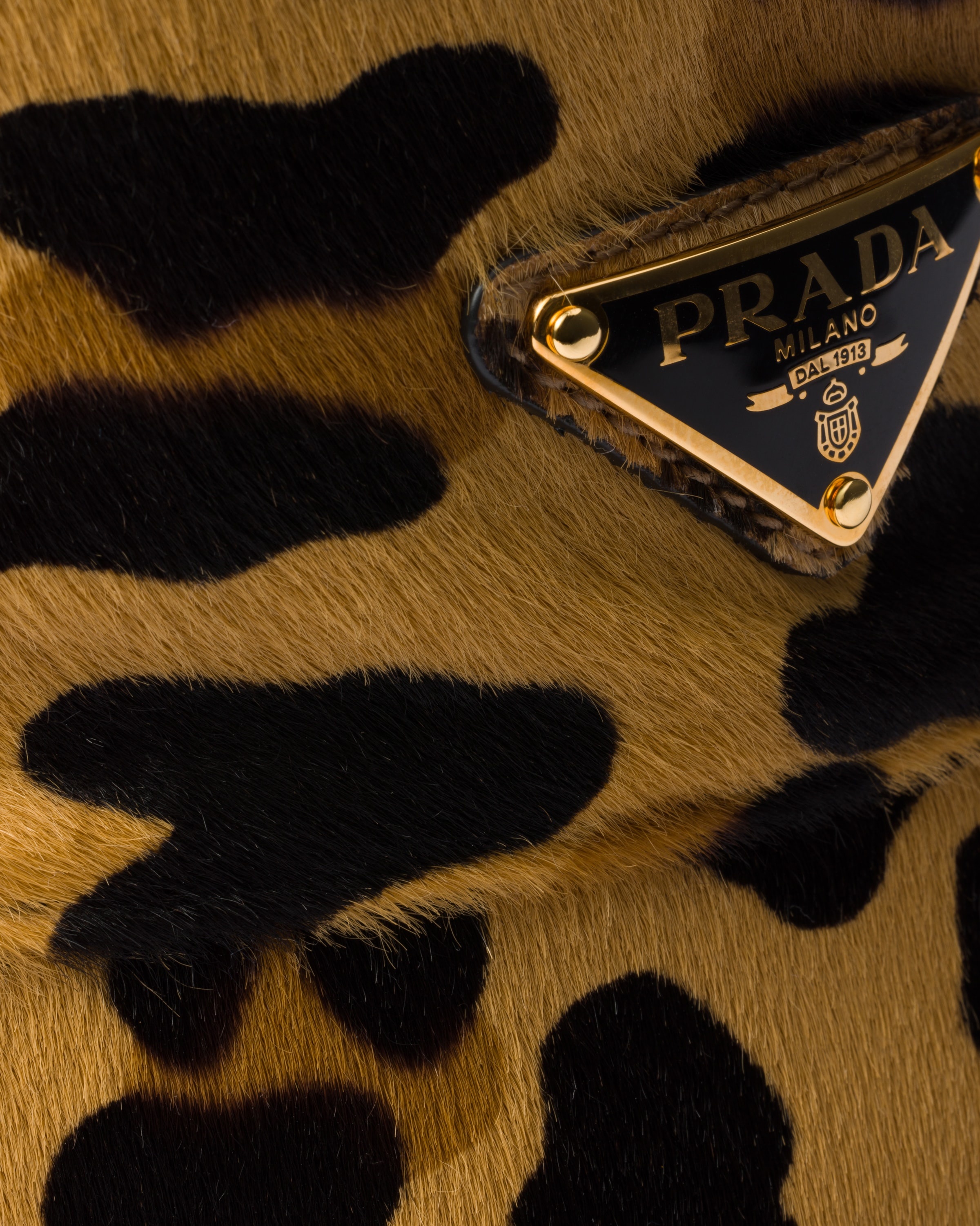 Printed leather bucket hat - 4