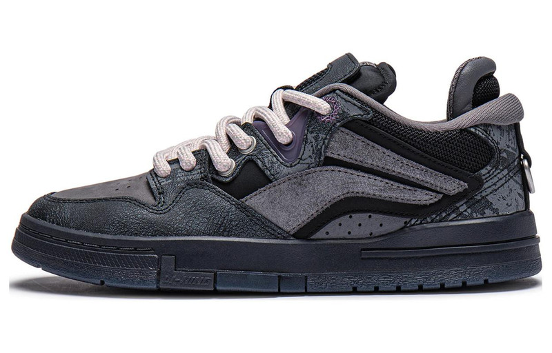 Li-Ning (WMNS) Li-Ning Wave Pro x Pleasures 'Black Grey' AECT066-1 outlook