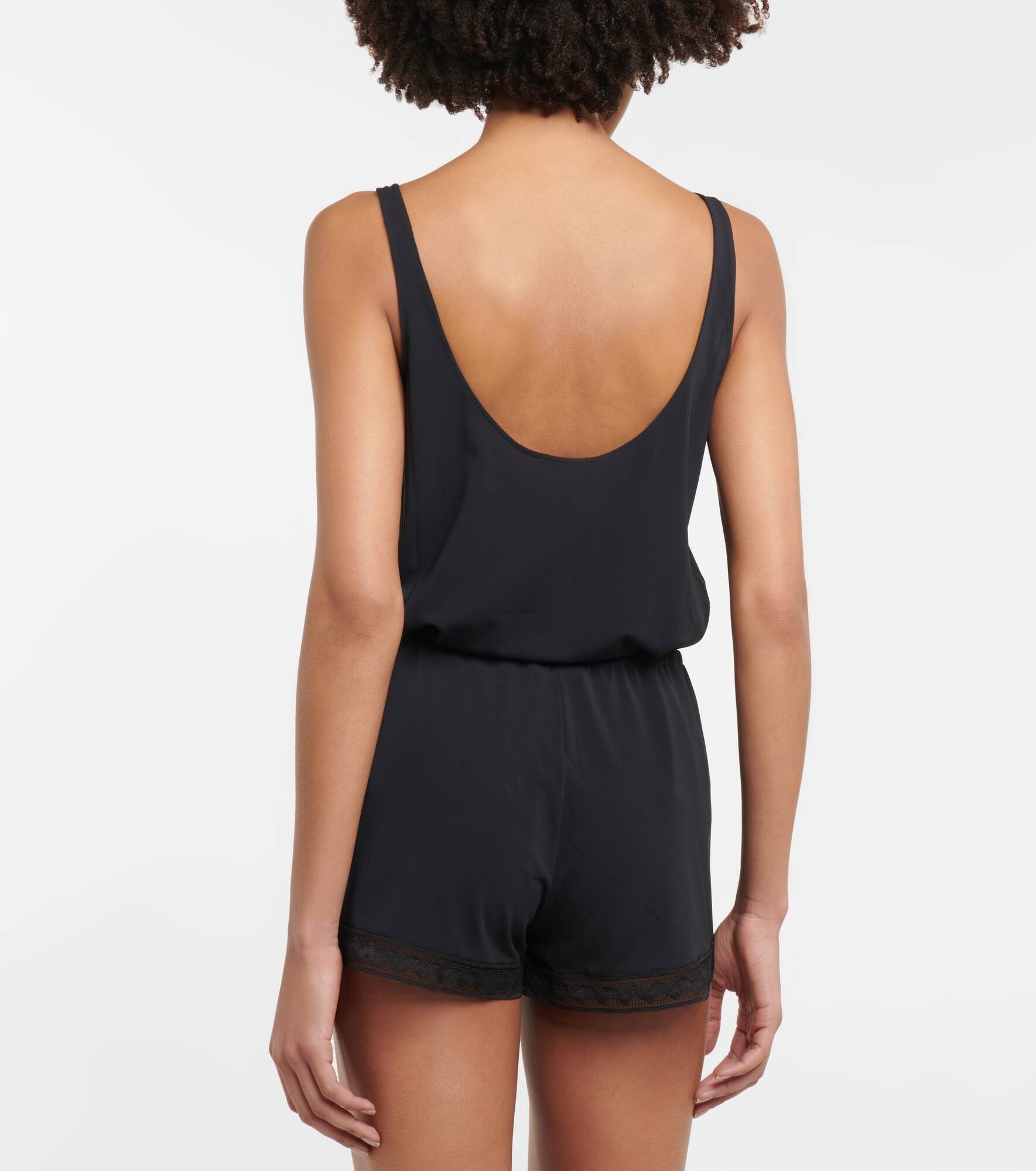 Sylvie lace-trimmed shorts - 3