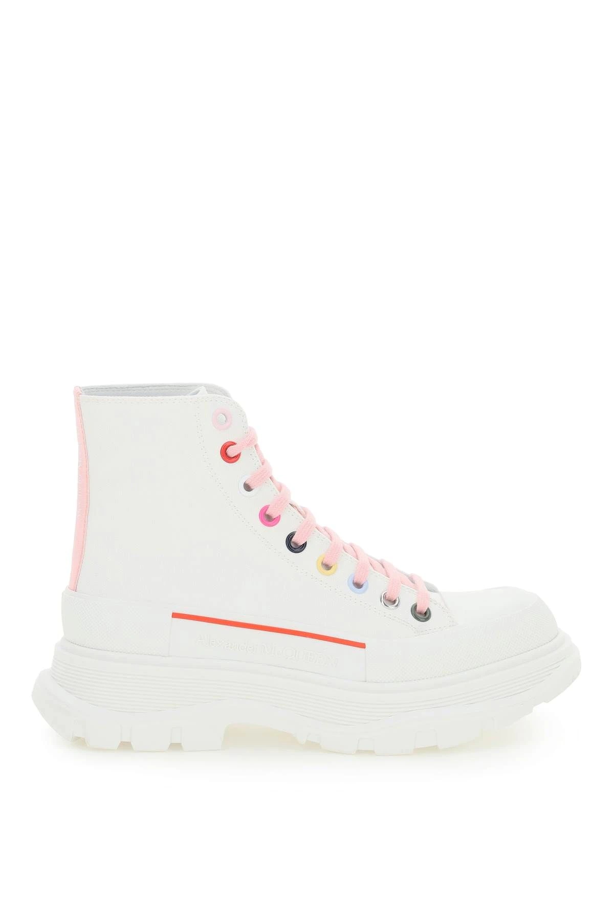 TREAD SLEEK BOOTS WITH RAINBOW EYELETS - 1