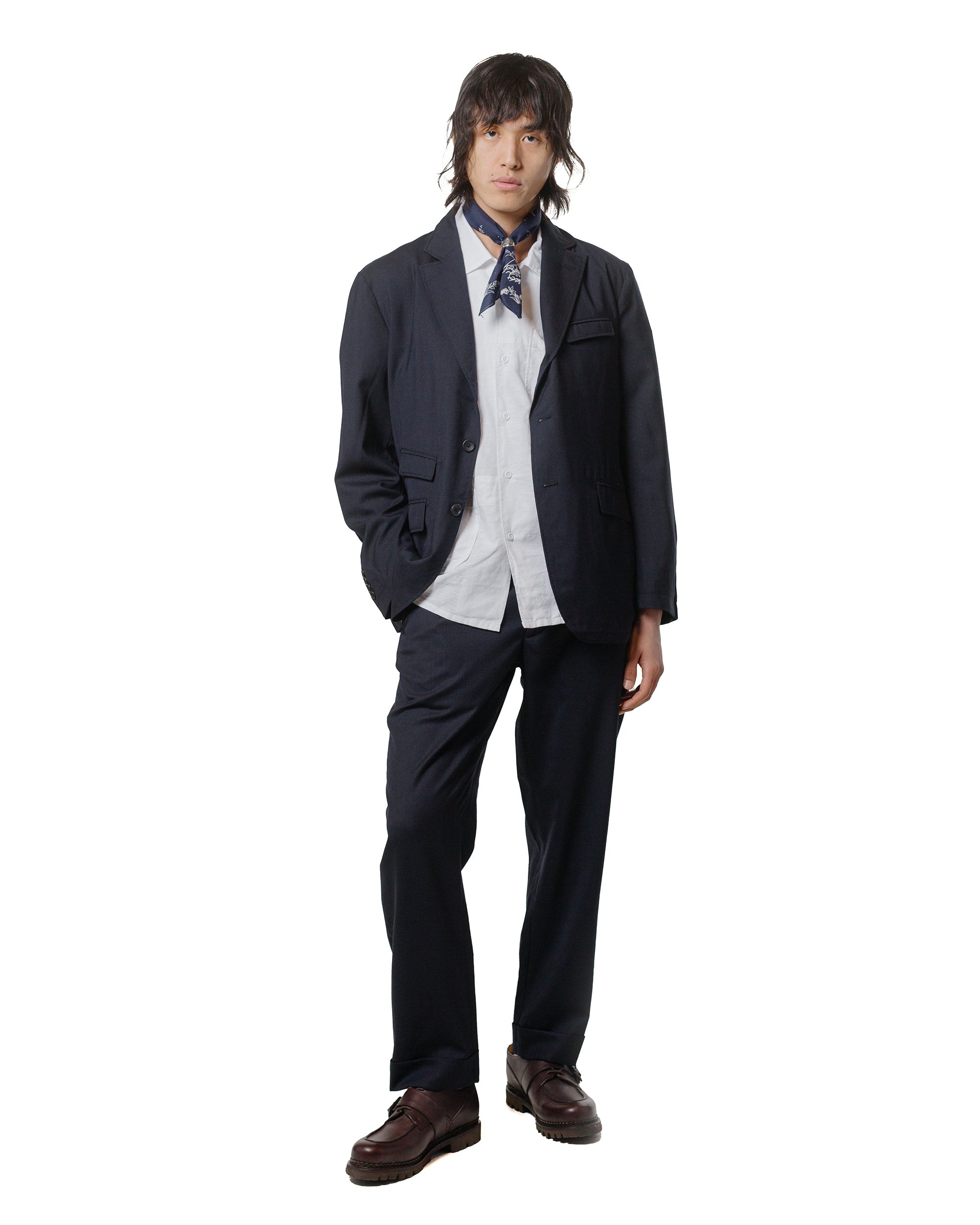 Andover Jacket Dark Navy Tropical Wool - 4