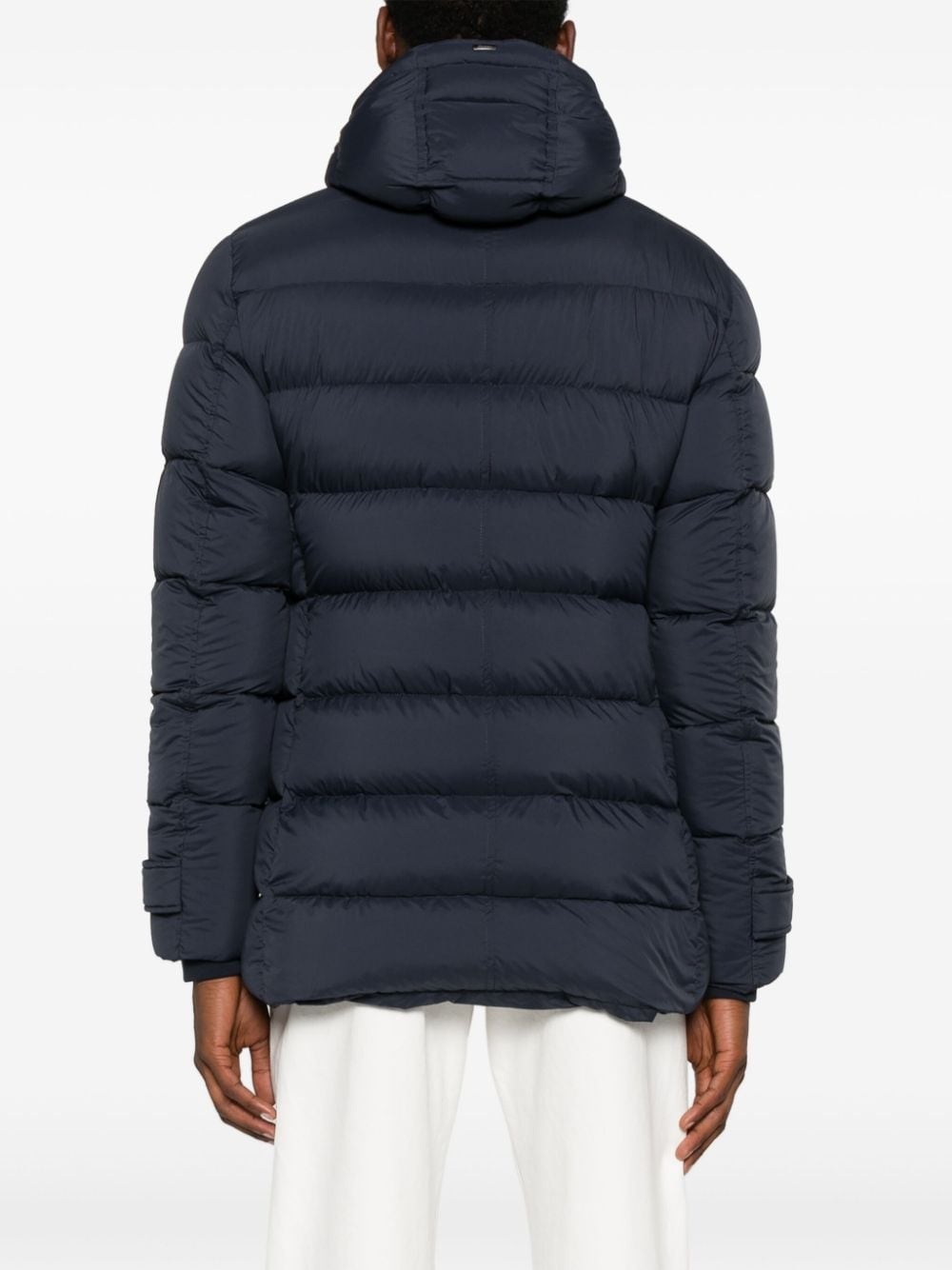 L'Eskimo hooded down jacket - 4