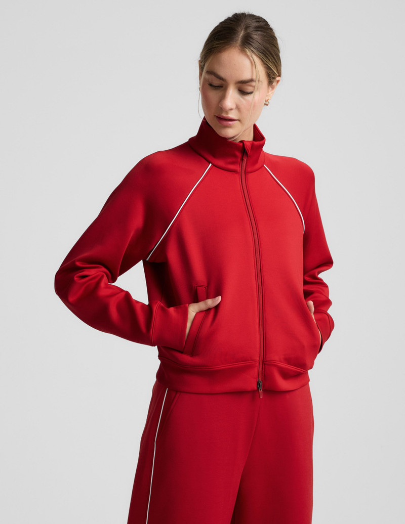 BEYOND YOGA In The Flow Bomber Jacket outlook