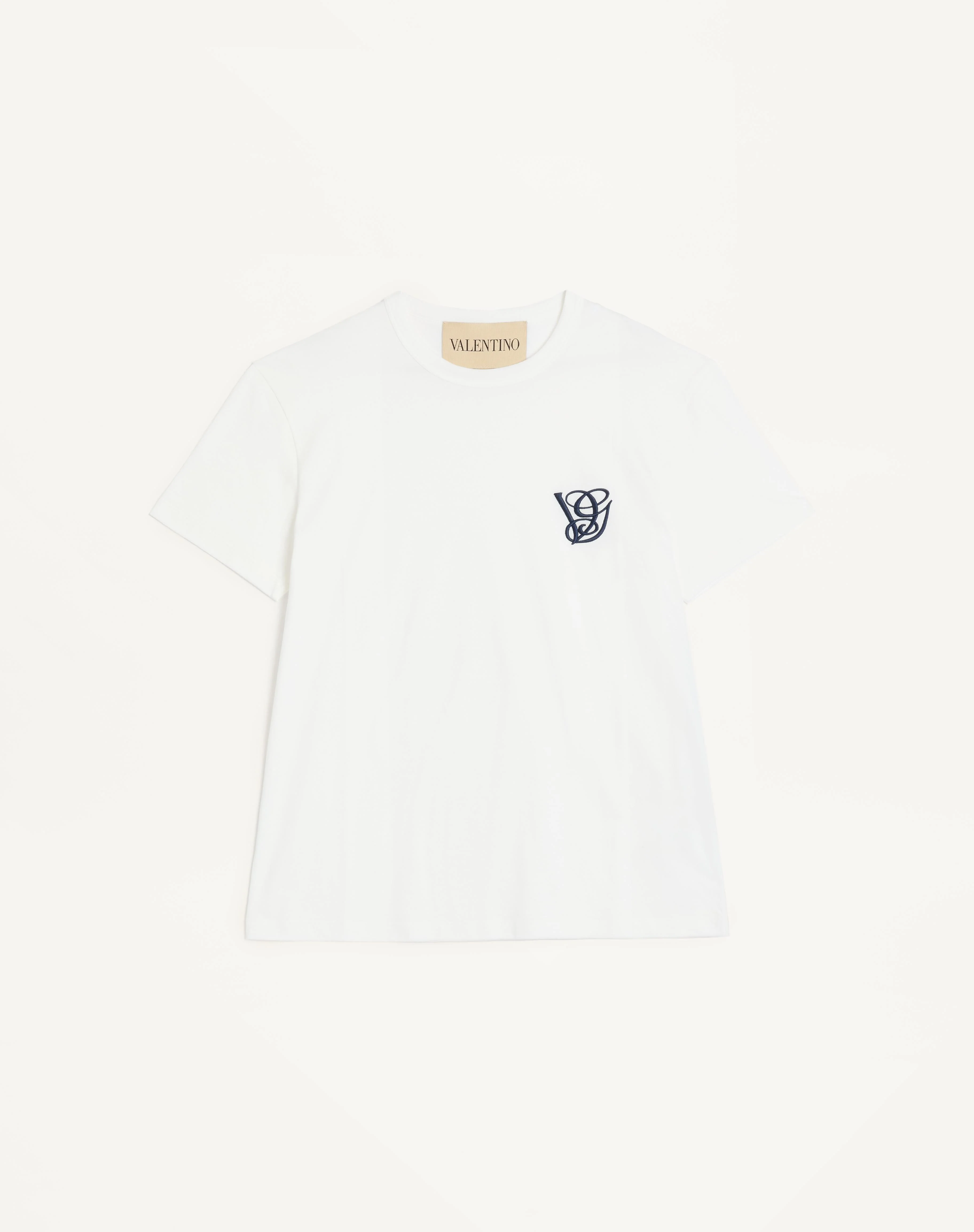 COTTON T-SHIRT WITH VG PATCH - 1