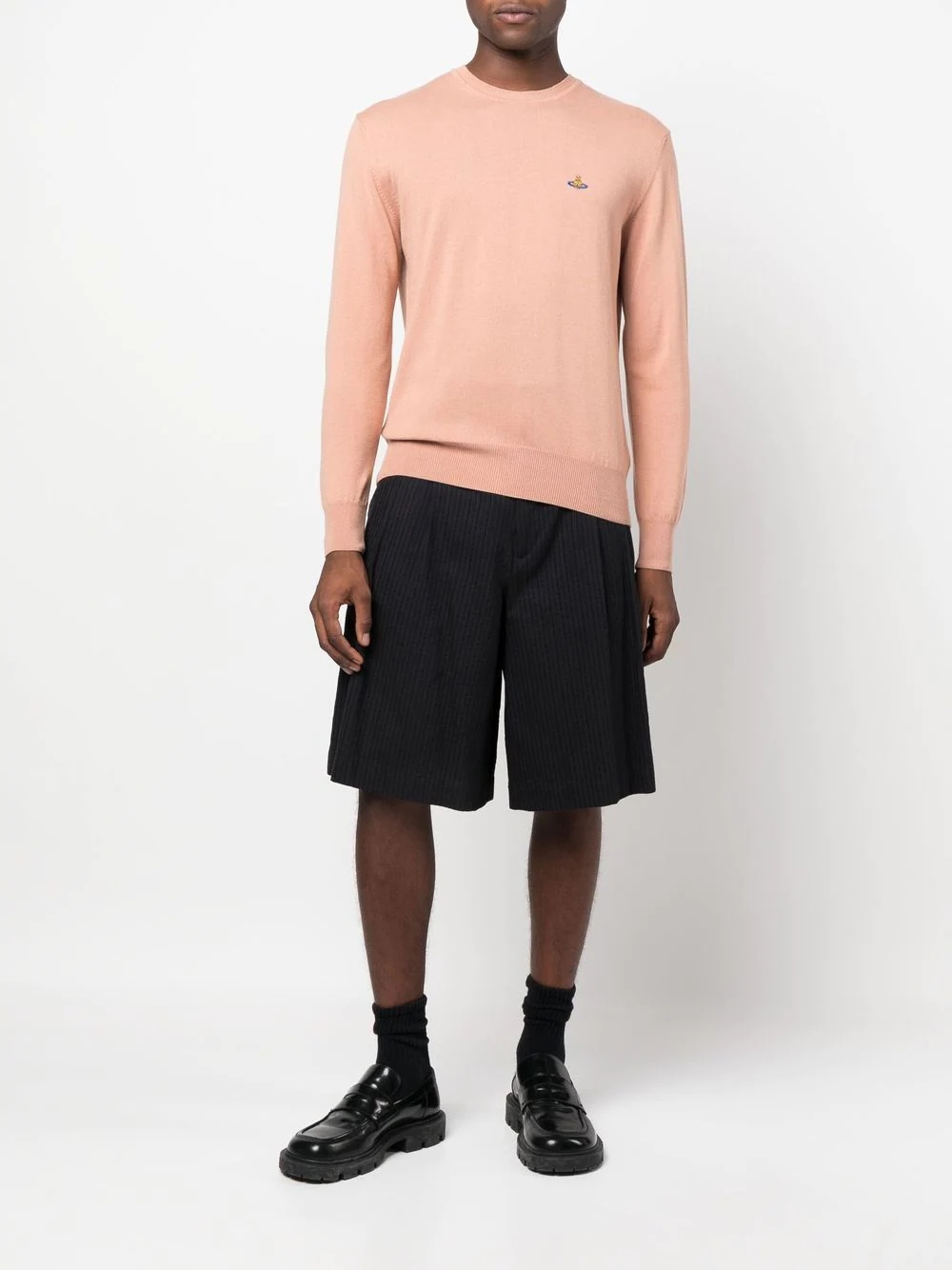 Orb logo-embroidered sweater - 2