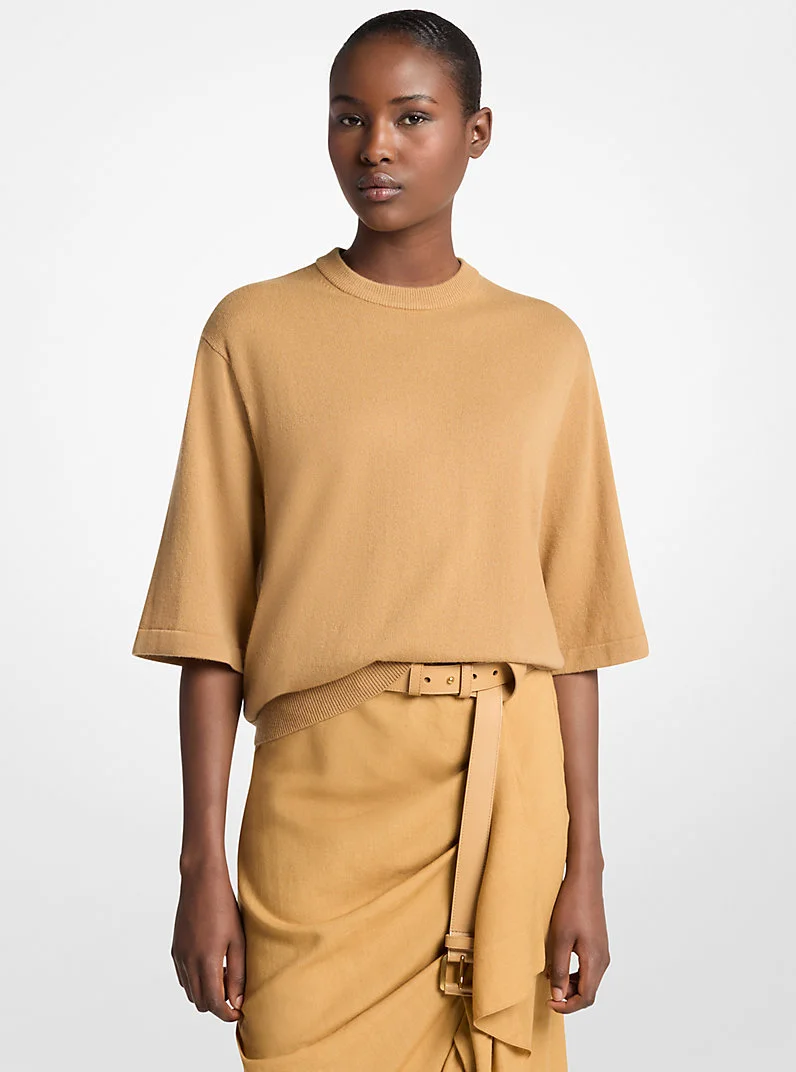 Cashmere T-Shirt - 1