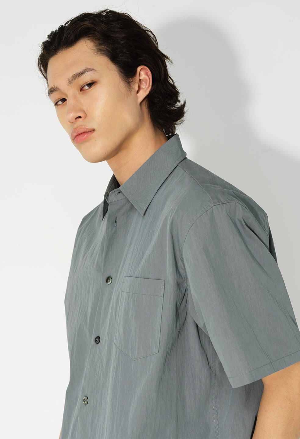 SS CLOAK BUTTON UP - 8
