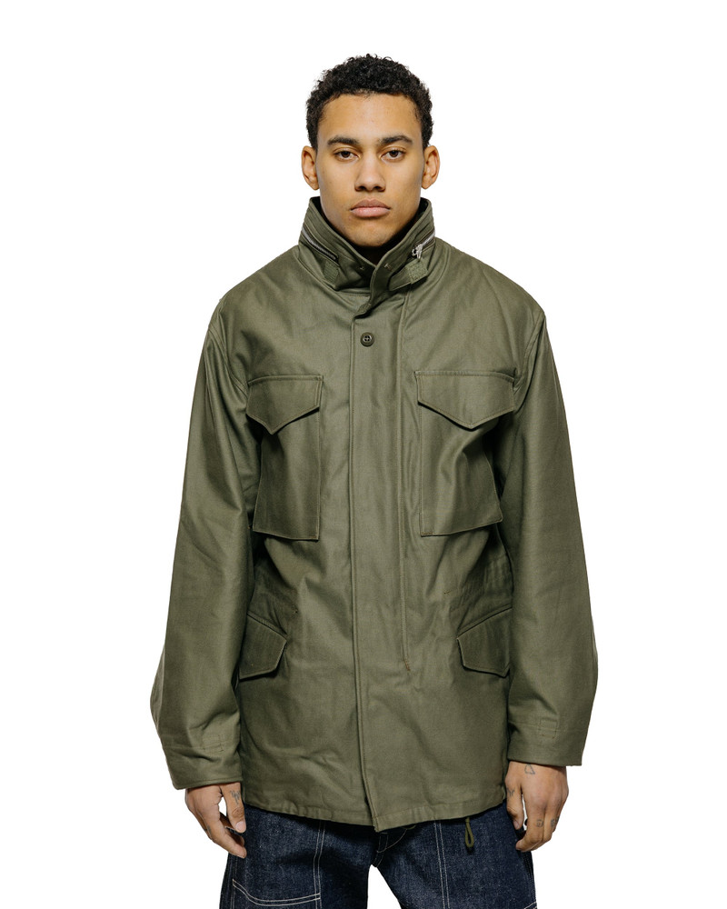 The Real McCoys MJ23005 Coat, Man's, Field, M-65 / Early Model Olive outlook