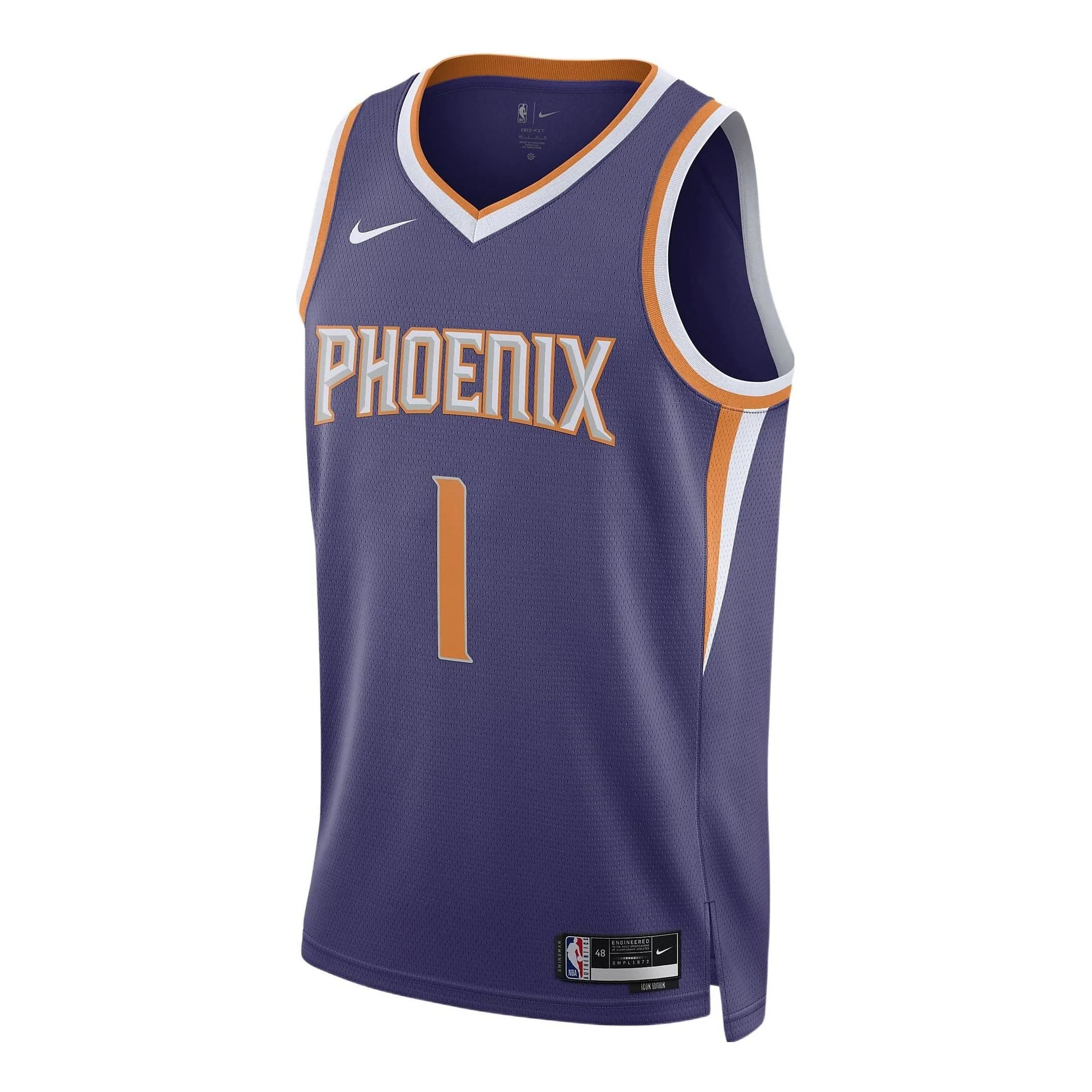 Nike Dri-FIT NBA Phoenix Suns Devin Booker Icon Edition 2022/23 Swingman Jersey FB1811-566 - 1