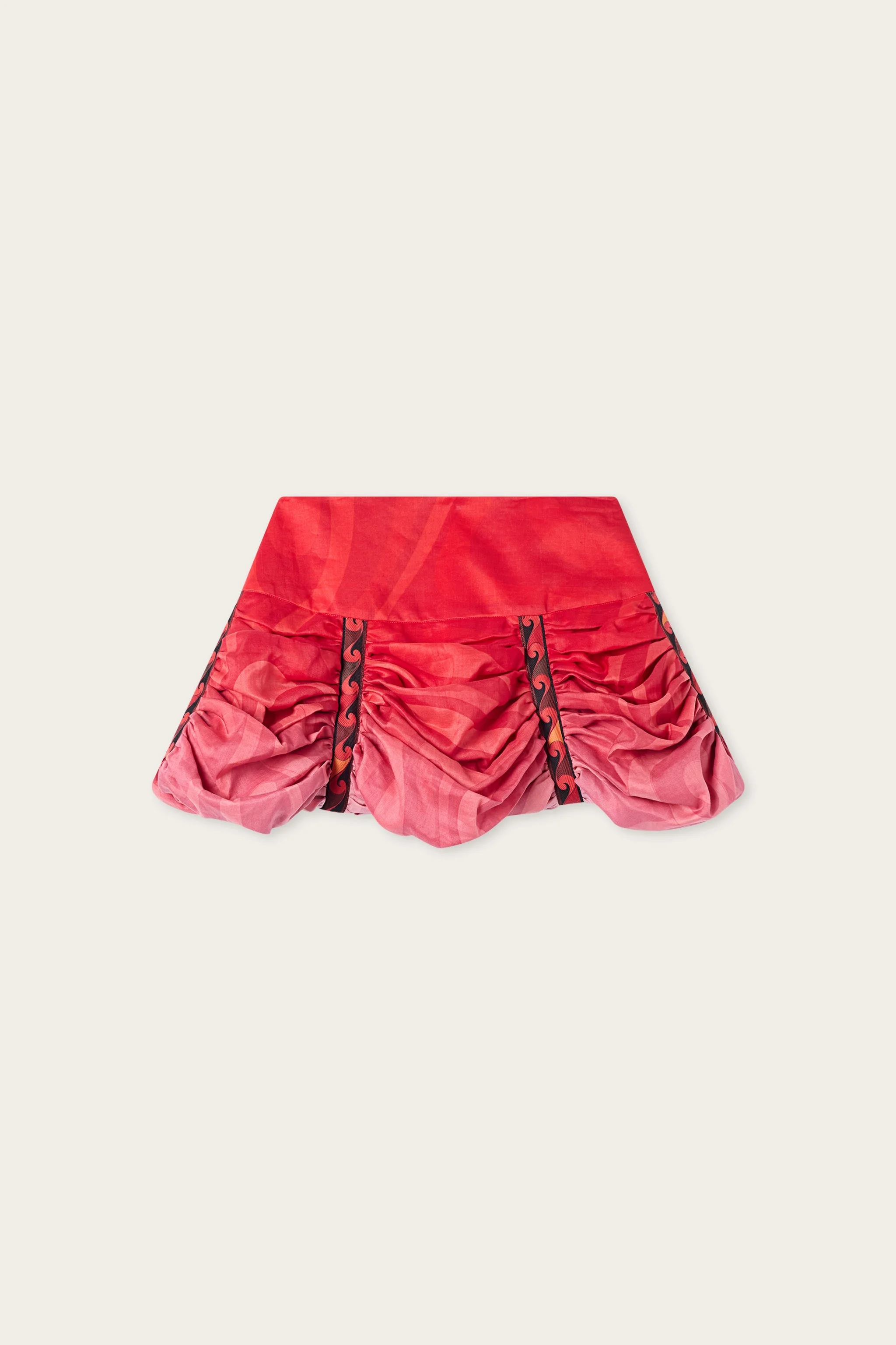 MARMO GRADIENT PRINT RAMIE SKIRT - 1
