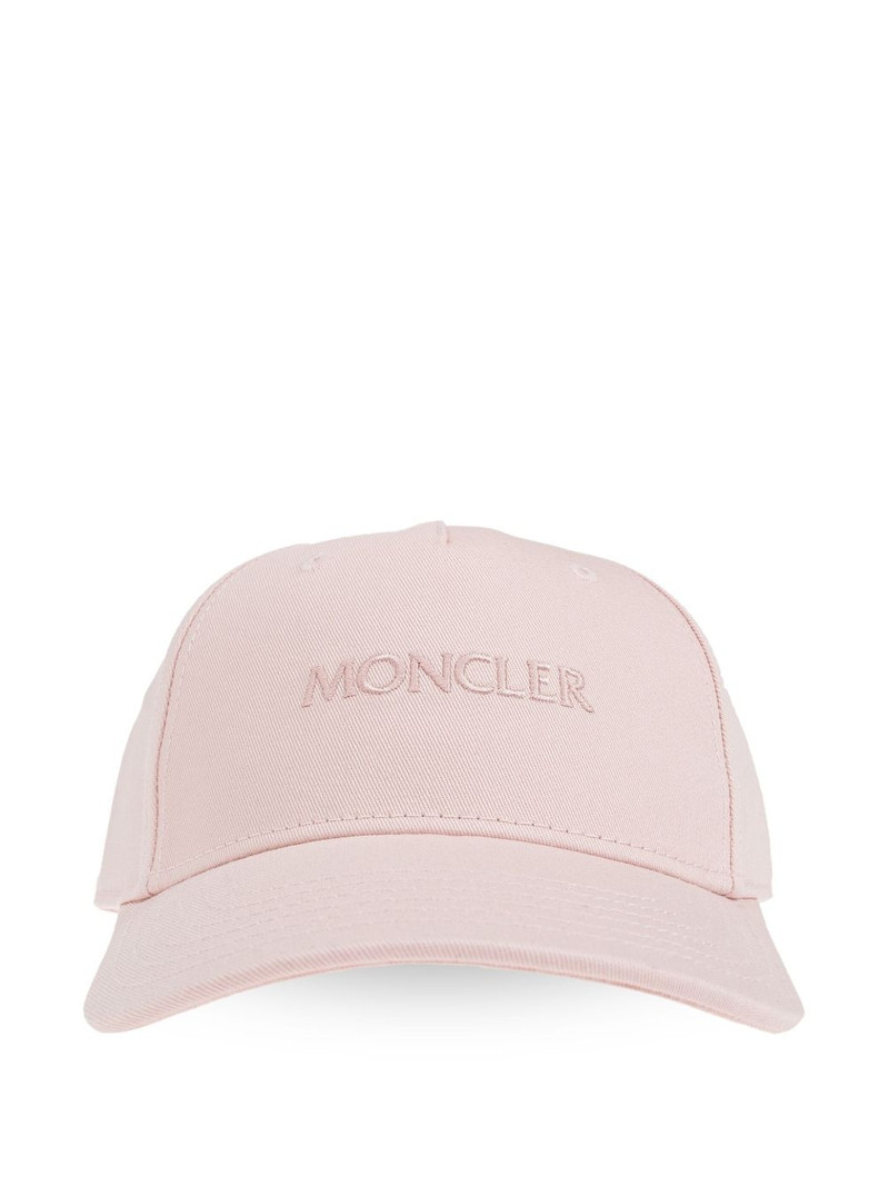 logo-embroidered cap 1