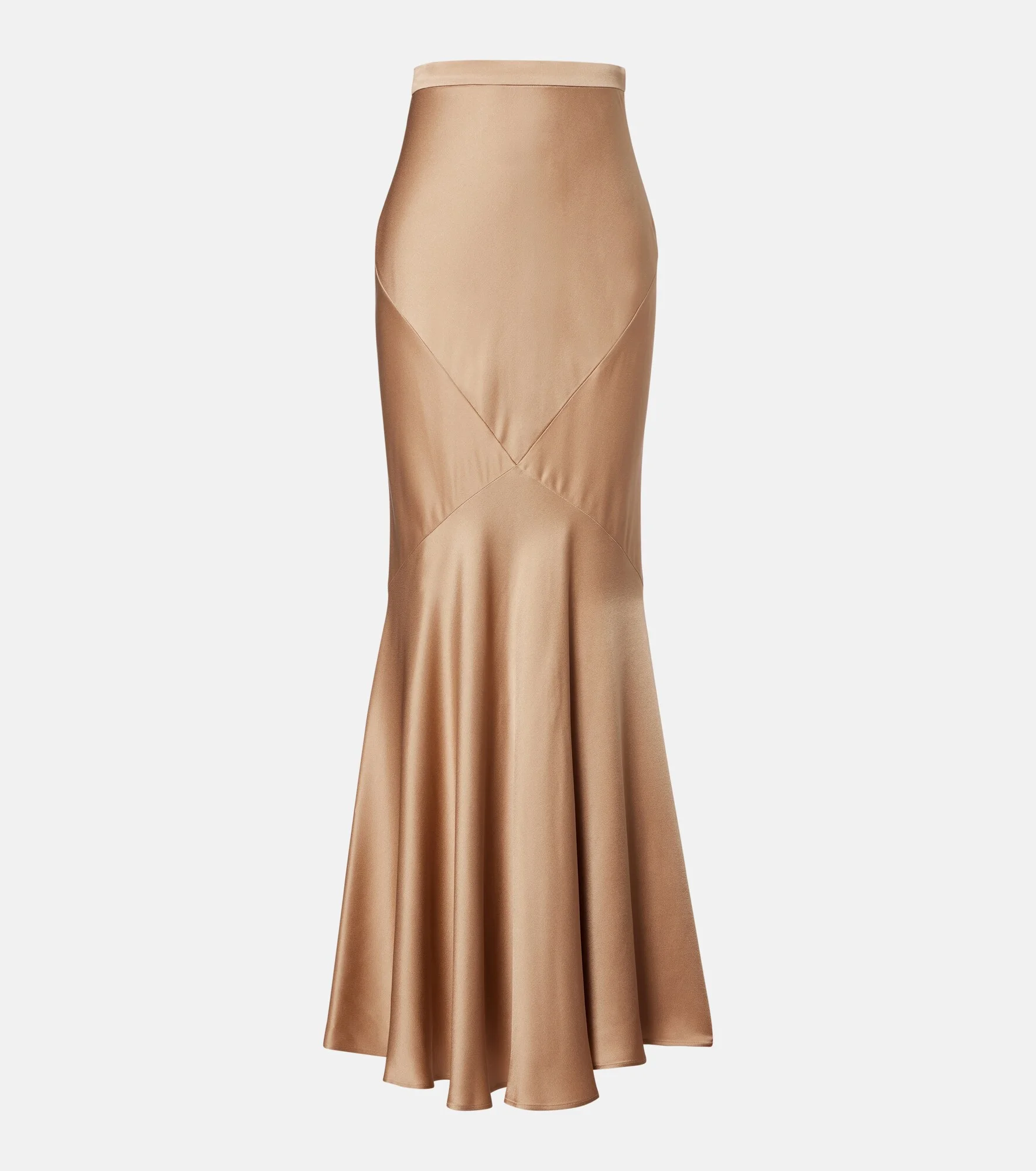Satin maxi skirt - 1