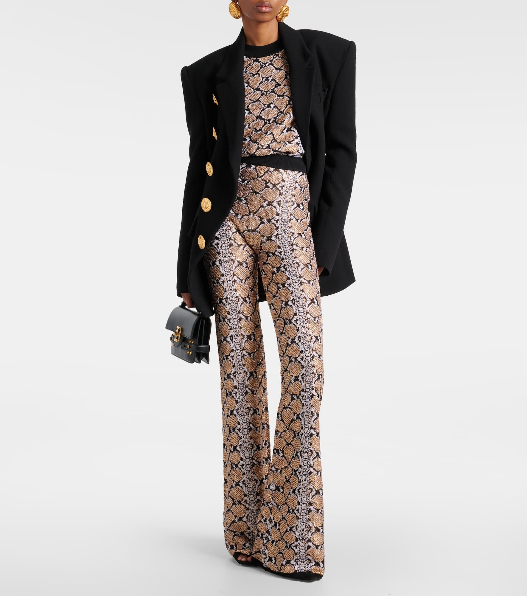 Snake-effect jacquard sweater - 2