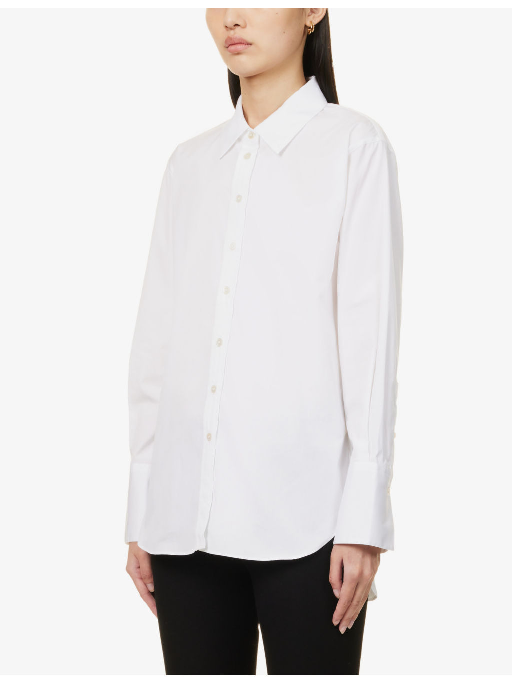 Regular-fit poplin cotton shirt - 3