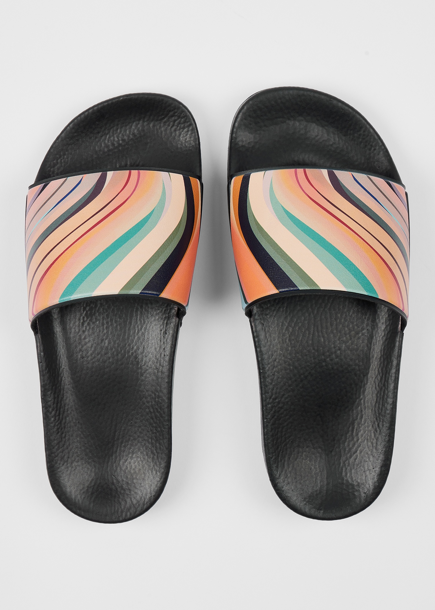 Women's 'Swirl' 'Nyro' Zebra Sliders - 5