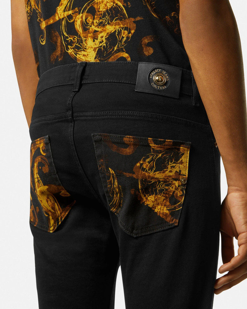 Watercolour Couture Narrow-Fit Jeans 3