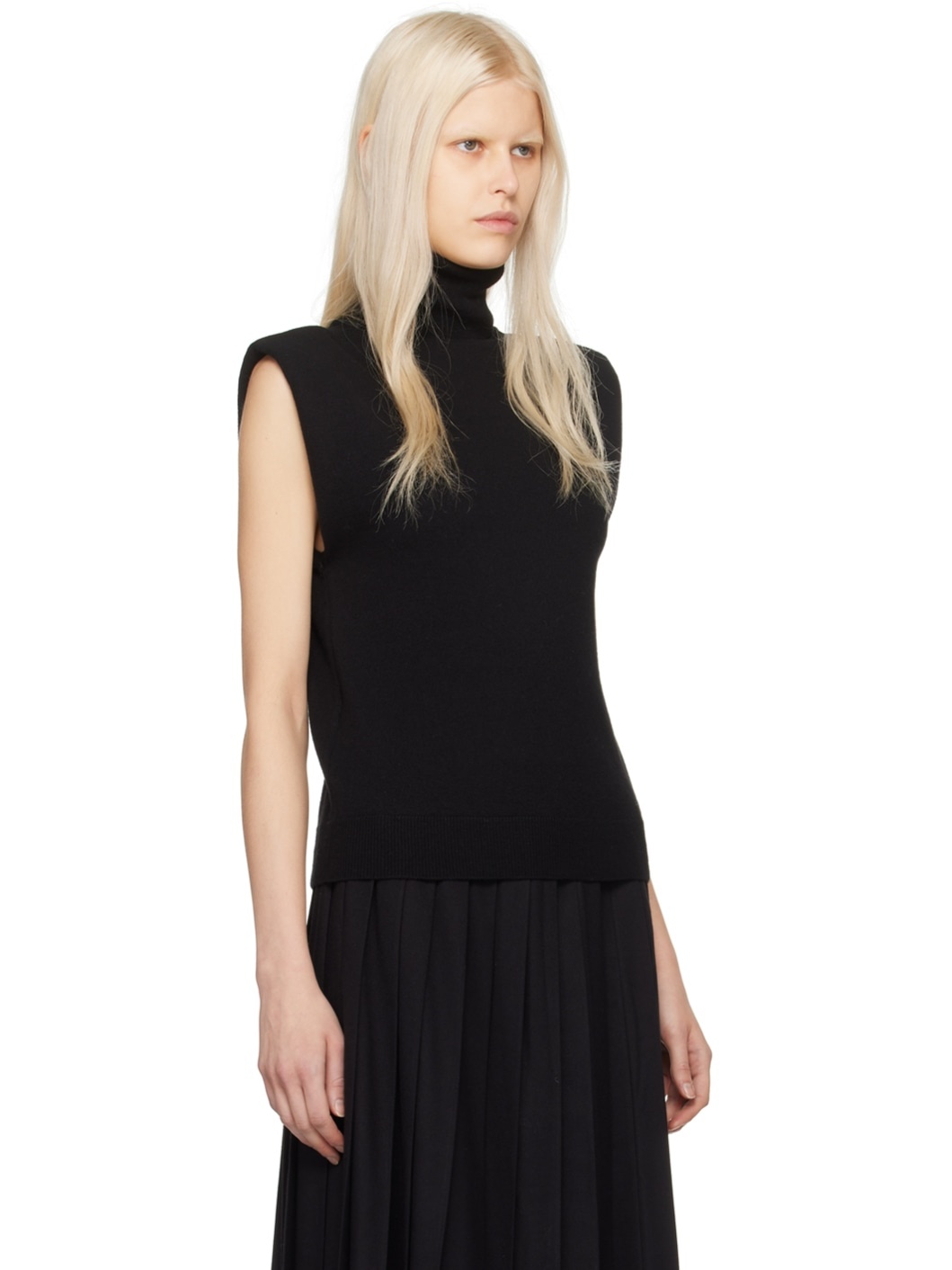 Black Nadia Turtleneck - 2