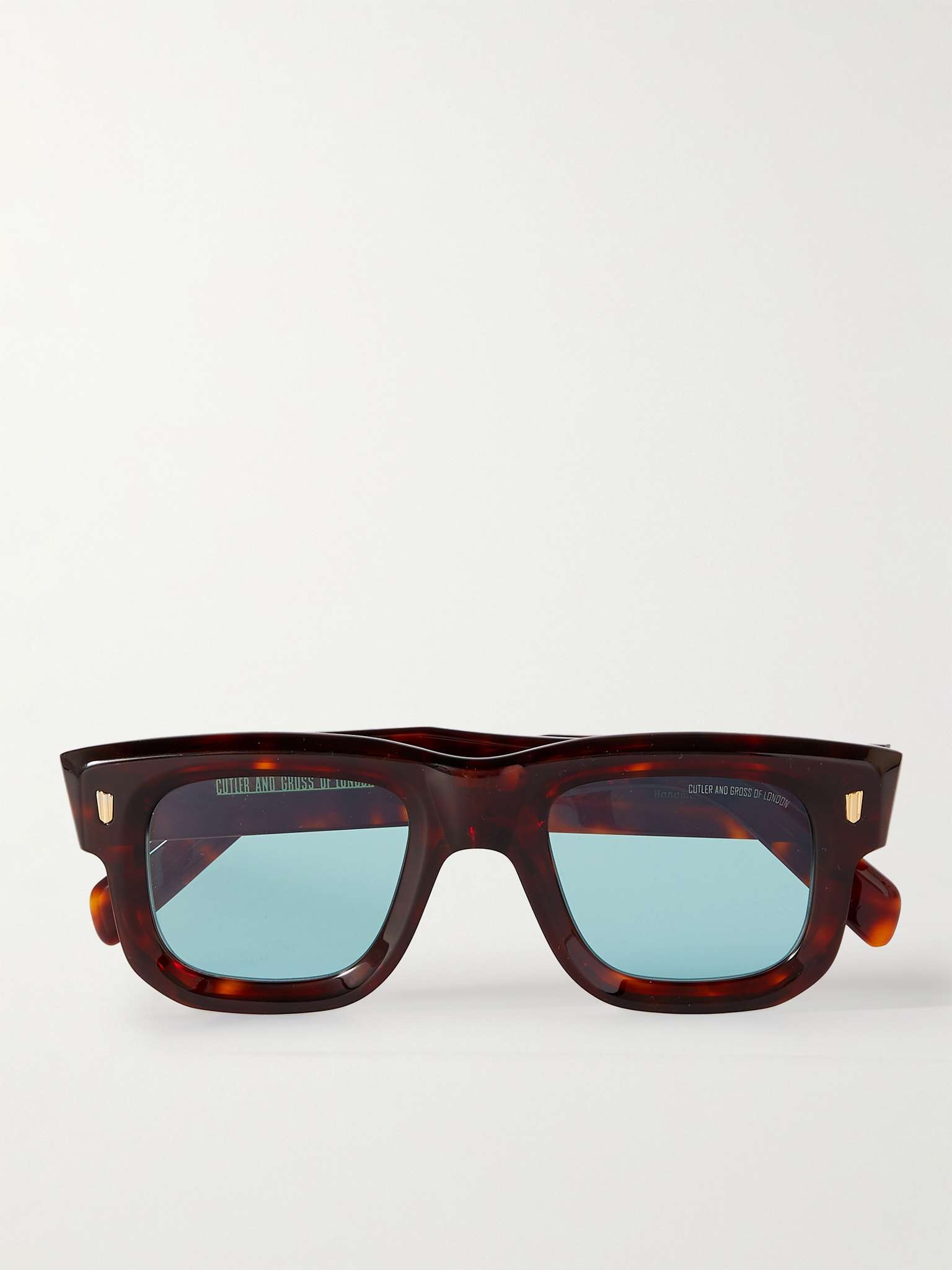 1402 D-Frame Tortoiseshell Acetate Sunglasses - 1