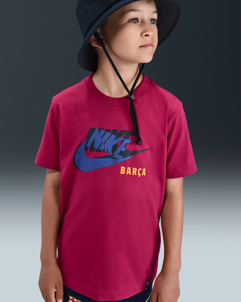 FC Barcelona Big Kids' Nike Soccer T-Shirt 1