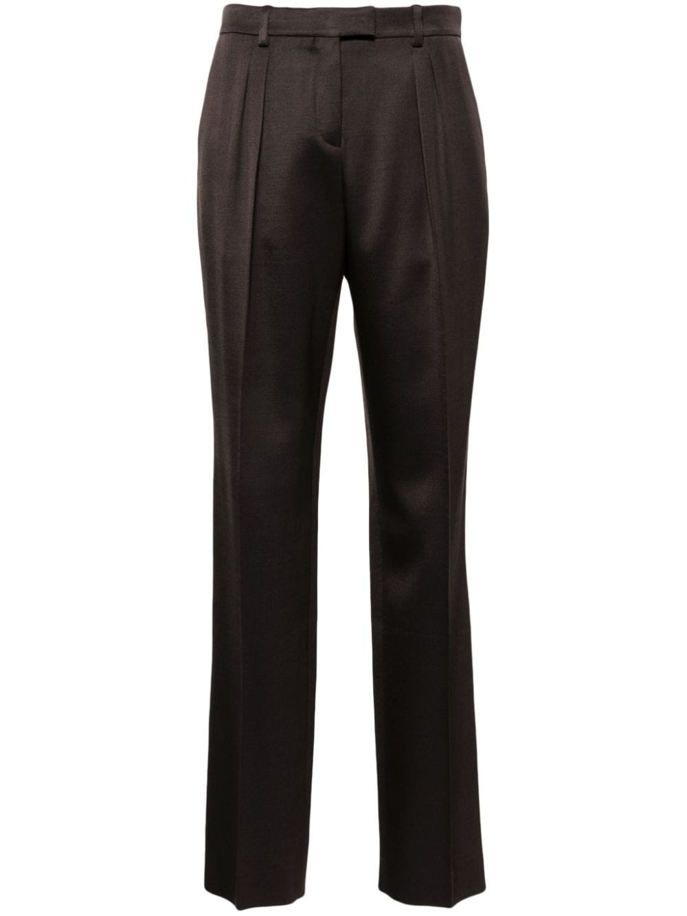 pleated trousers - 1